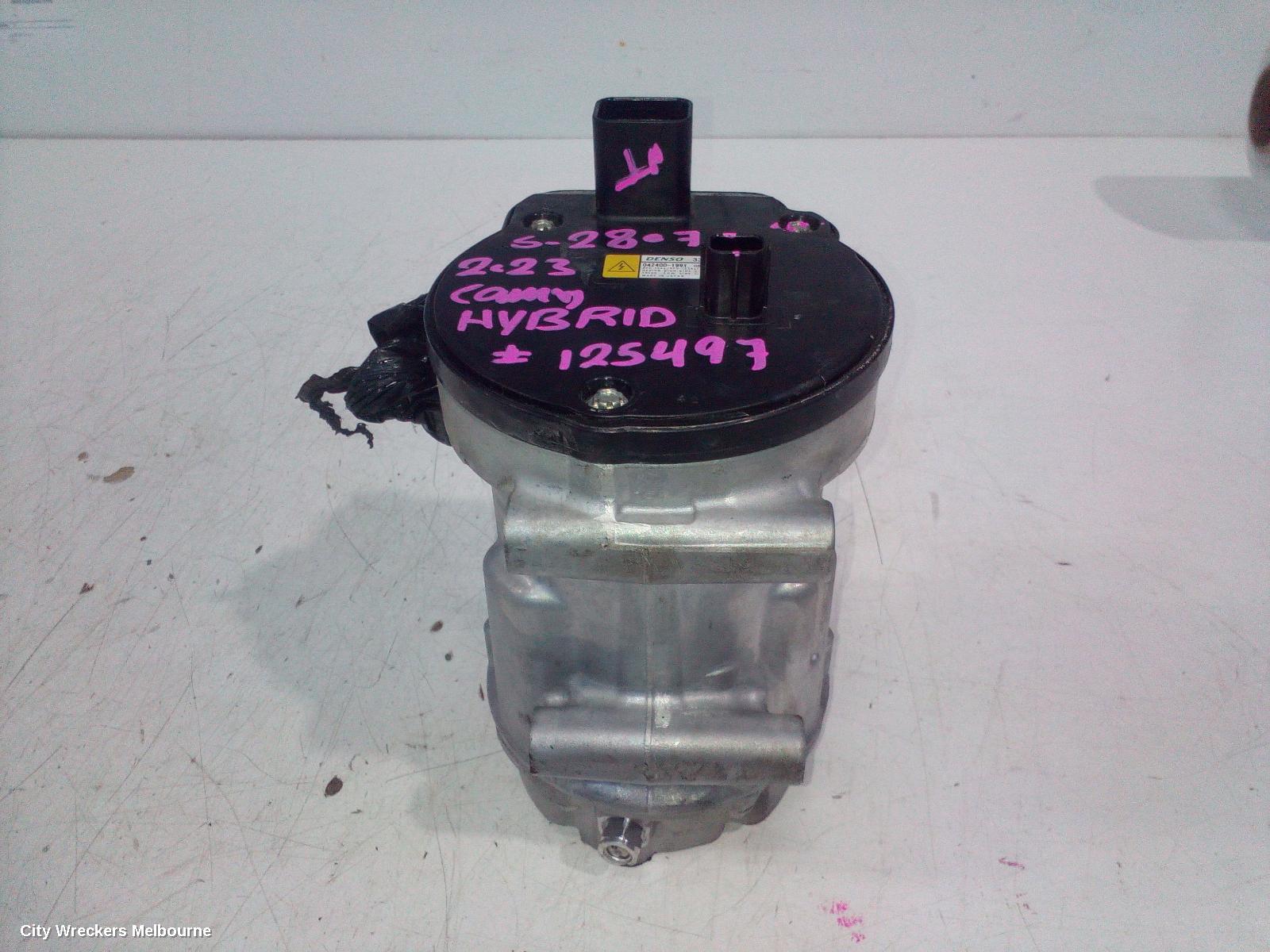 TOYOTA CAMRY A/C COMPRESSOR, XV70, 2.5, A25A-FXS, PETROL, HEV, 09/2017 ONWARDS - Image 1