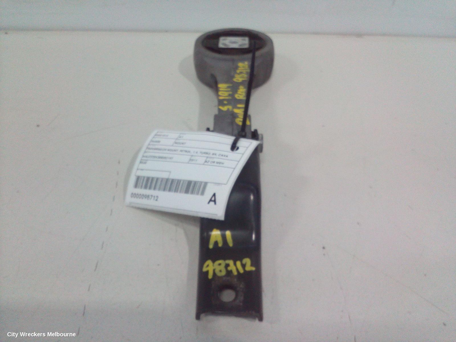 AUDI A1 MOUNT, TRANSMISSION MOUNT, PETROL, 1.4, TURBO, 8X, CAXA CODE, 12/2010 - 10/2018 - Image 1