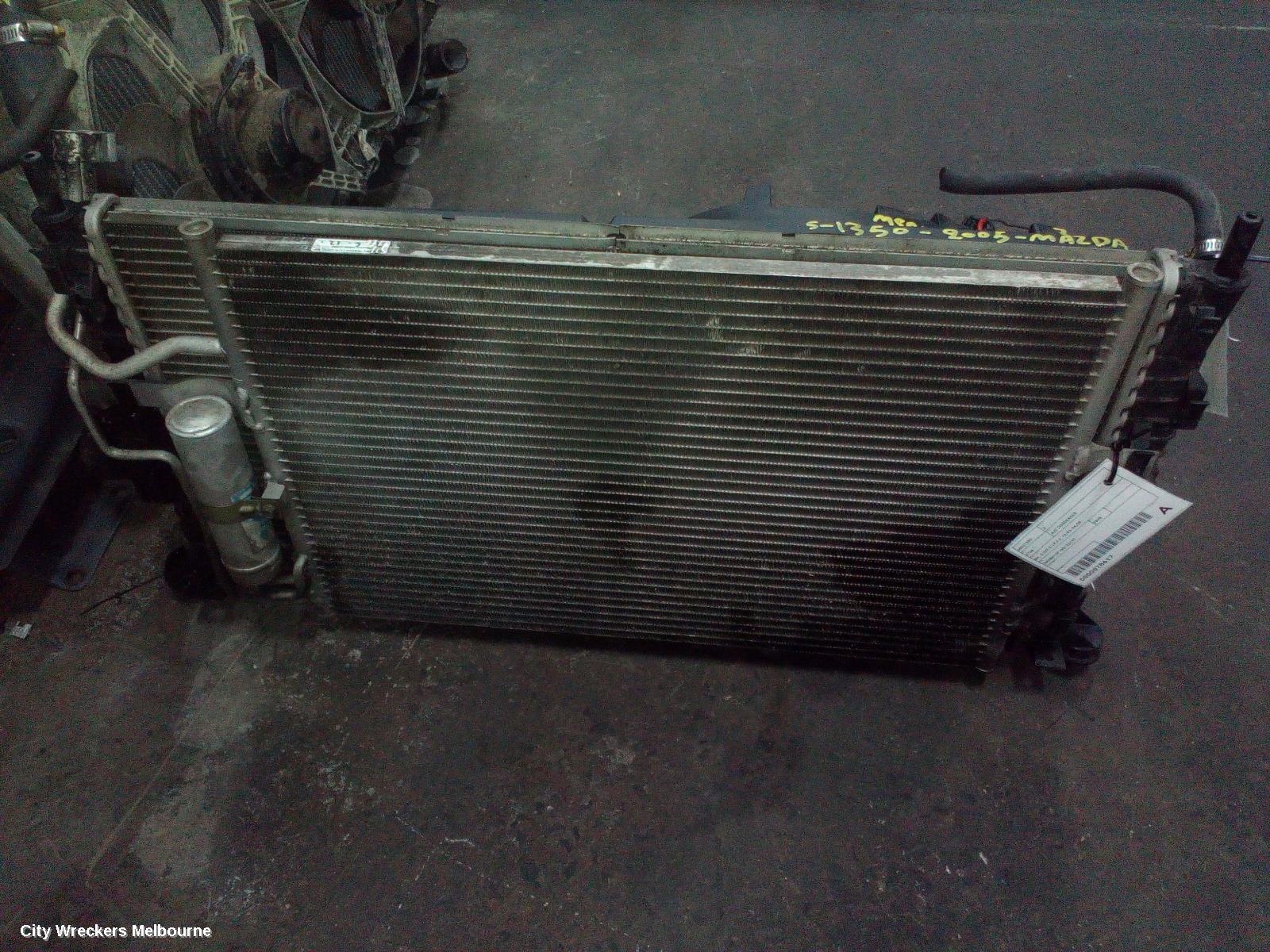 MAZDA 3 RADIATOR, MANUAL, PETROL, BK, 10/2003 - 04/2009 - Image 2