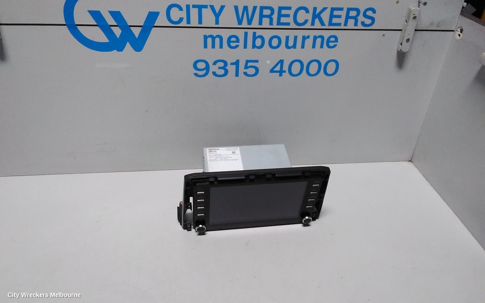TOYOTA COROLLA RADIO/CD/DVD/SAT/TV, DISPLAY UNIT, 8IN SAT NAV TYPE, E210, 07/2018 ONWARDS - Image 1