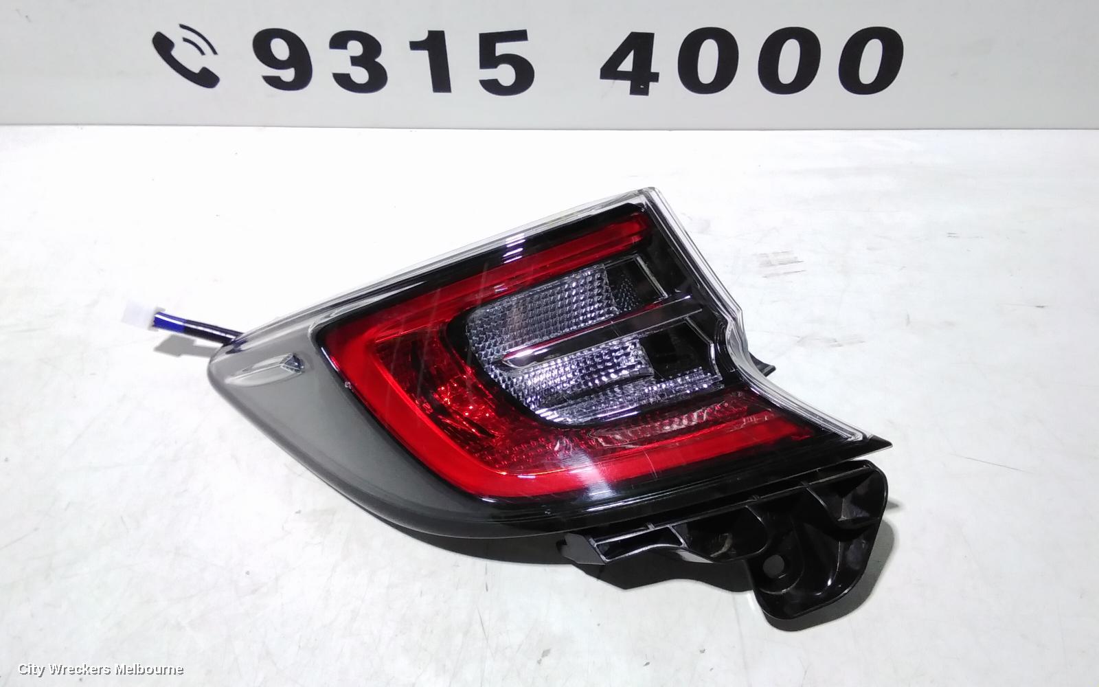 TOYOTA COROLLA LEFT TAILLIGHT, E210, HATCH, 07/2018 ONWARDS - Image 2