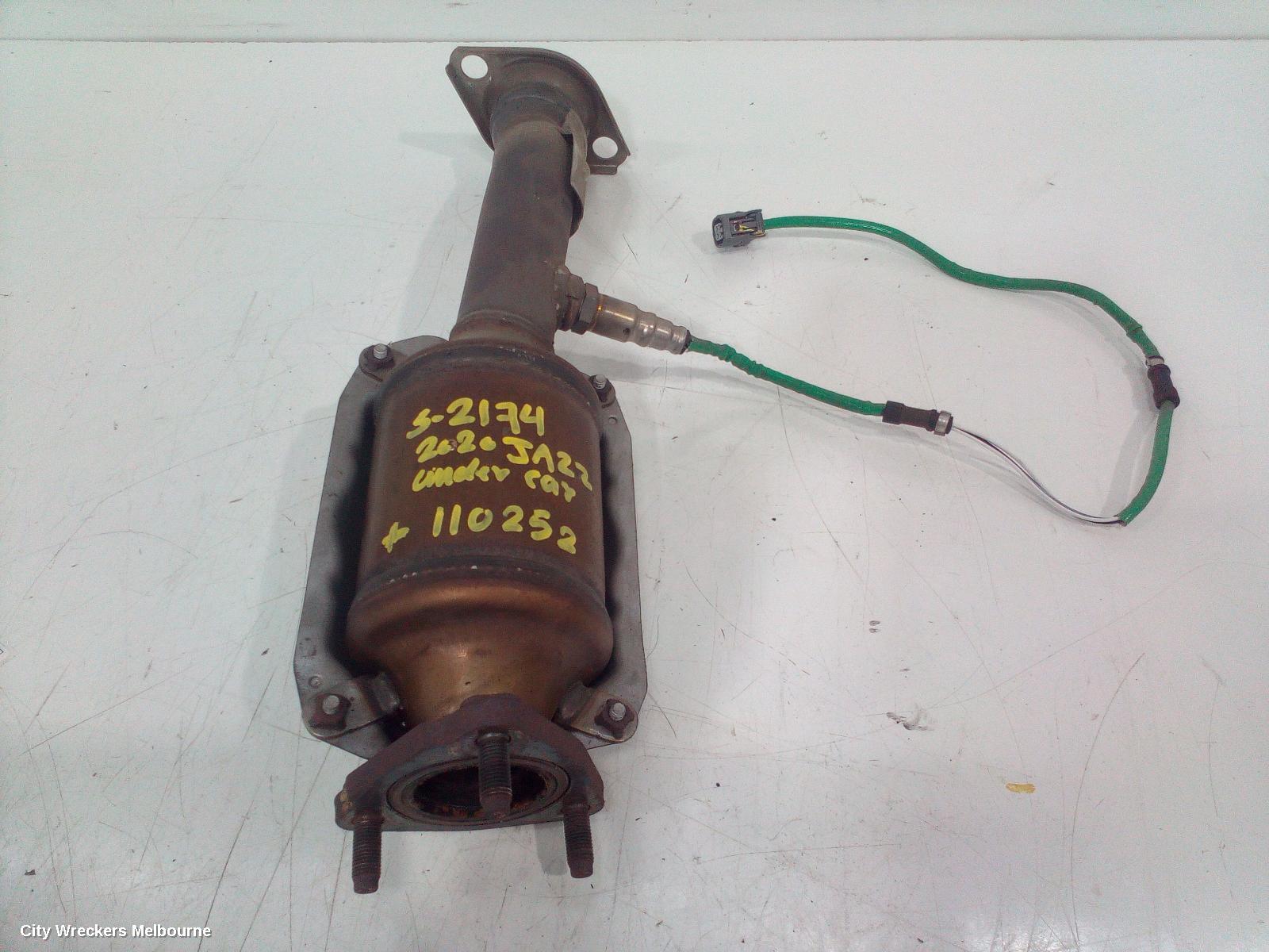 HONDA JAZZ CATALYTIC CONVERTER, UNDER CAR-CAT TYPE, 1.5, PETROL, GF/GK, 07/2014 - 12/2020 - Image 1