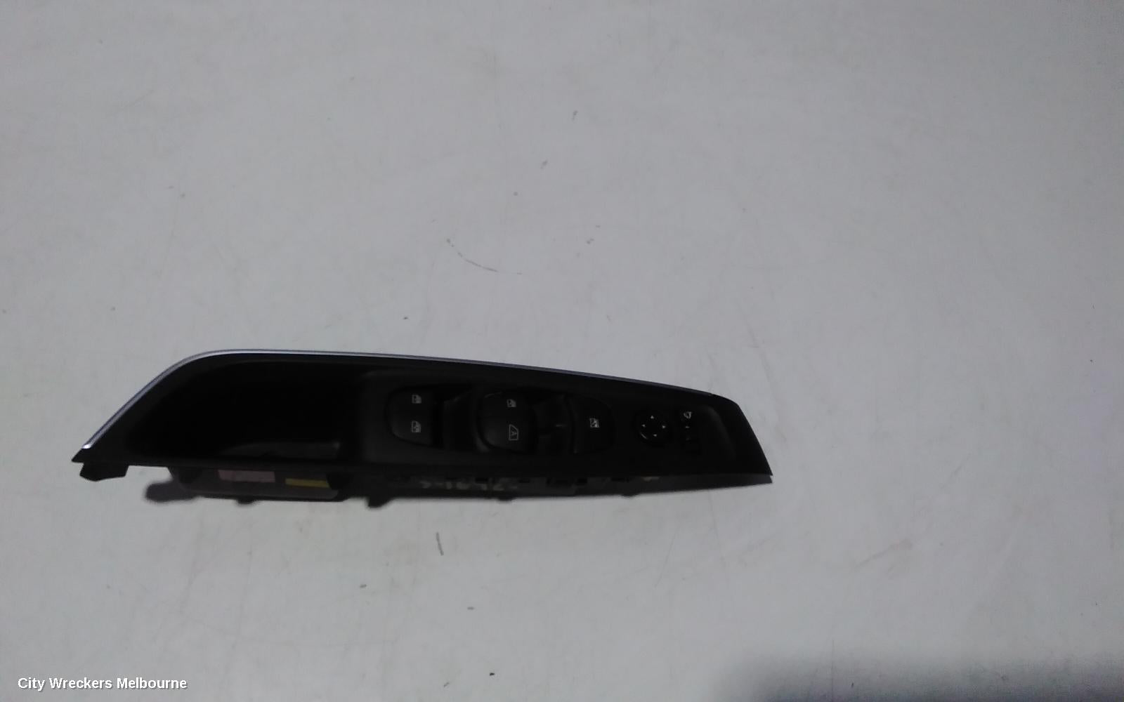 RENAULT KALEOS PWR DR WIND SWITCH, RH FRONT (MASTER SWITCH), W/ AUTO UP & DOWN TYPE, NON POWER FOLD MIRROR, XZG, 05/2016 - 09/2020 - Image 3