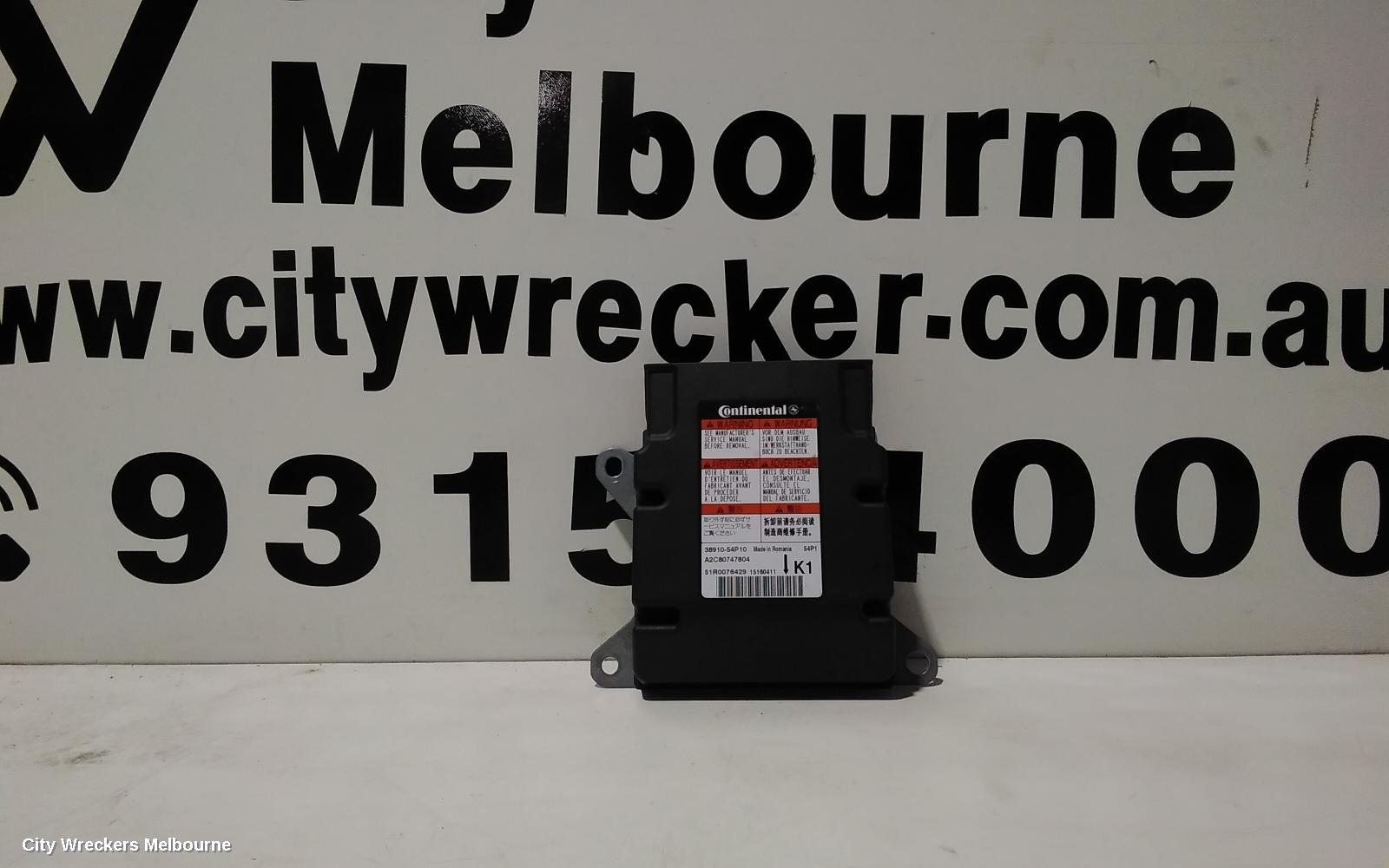SUZUKI VITARA AIRBAG MODULE/SENSOR, MODULE, VITARA, LY (VIN TSM), 06/2015 ONWARDS - Image 1