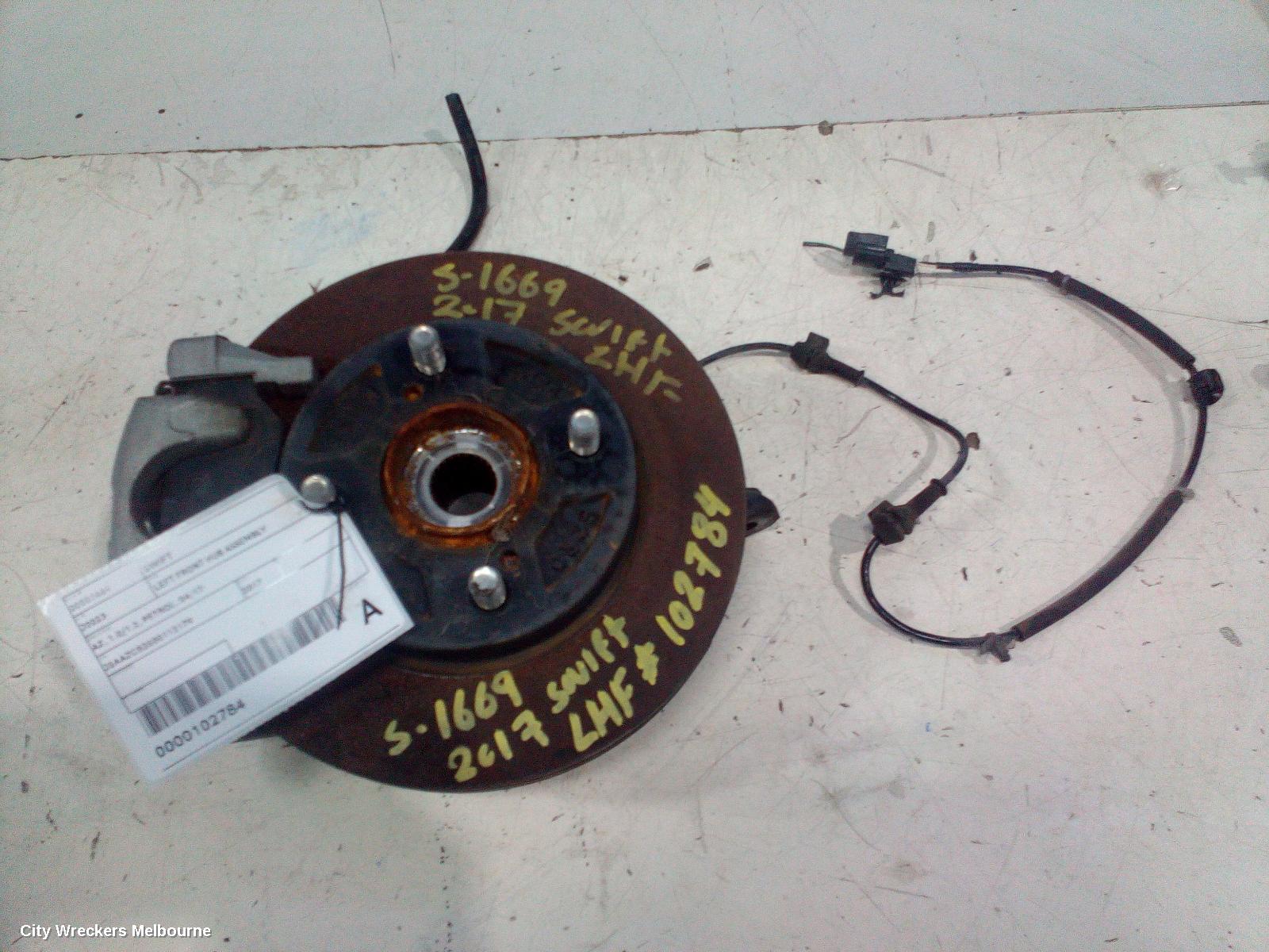 SUZUKI SWIFT LEFT FRONT HUB ASSEMBLY, AZ, 1.0/1.2, PETROL, 04/2017 ONWARDS - Image 3
