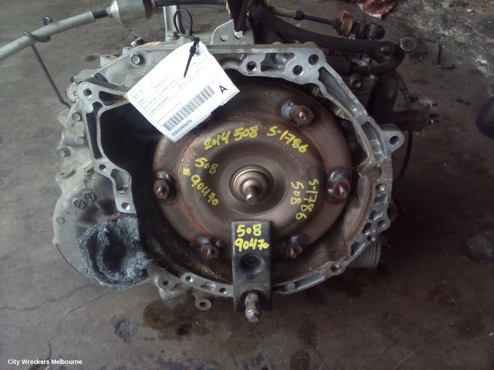 PEUGEOT 508 TRANS/GEARBOX, AUTO, PETROL, 1.6, TURBO (VIN 5FV...), 20GA03 CODE, 05/2011 - 02/2015 - Image 2