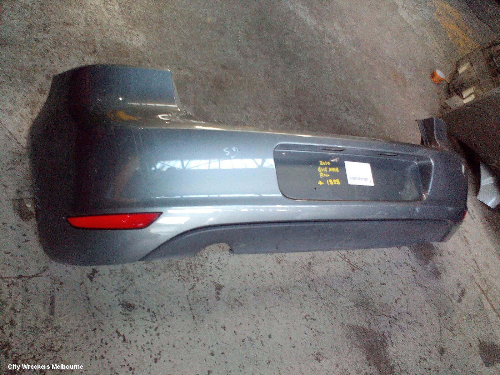 VOLKSWAGEN GOLF REAR BUMPER, GEN 6, HATCH, GTD, NON PARK SENSOR TYPE, 06/2010 - 12/2012 - Image 3