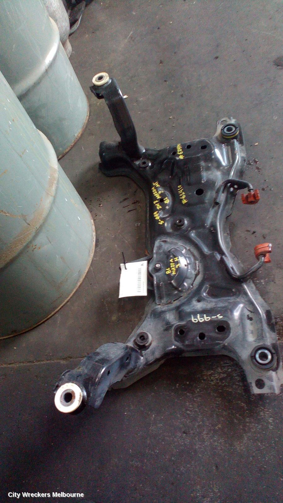 MAZDA 3 FRT XMEMBER/CRADLE, BL, 2.0, PETROL, ISTOP/SKYACTIVE, 10/2011 - 10/2013 - Image 2