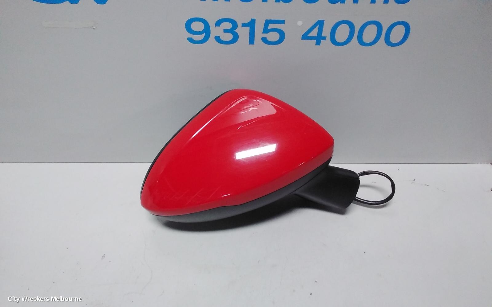 HOLDEN ASTRA RIGHT DOOR MIRROR, BK, 5DR HATCH, POWER FOLDING TYPE, 09/2016 ONWARDS - Image 3