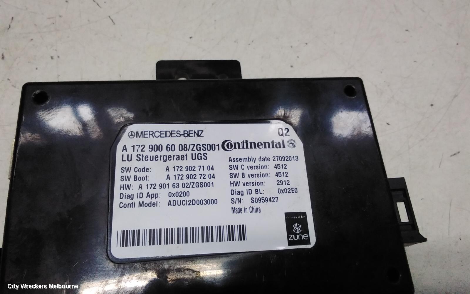 MERCEDES CLA CLASS, C117, 10/2013 - 02/2019, A 172 900 60 08: 145768 - Image 3