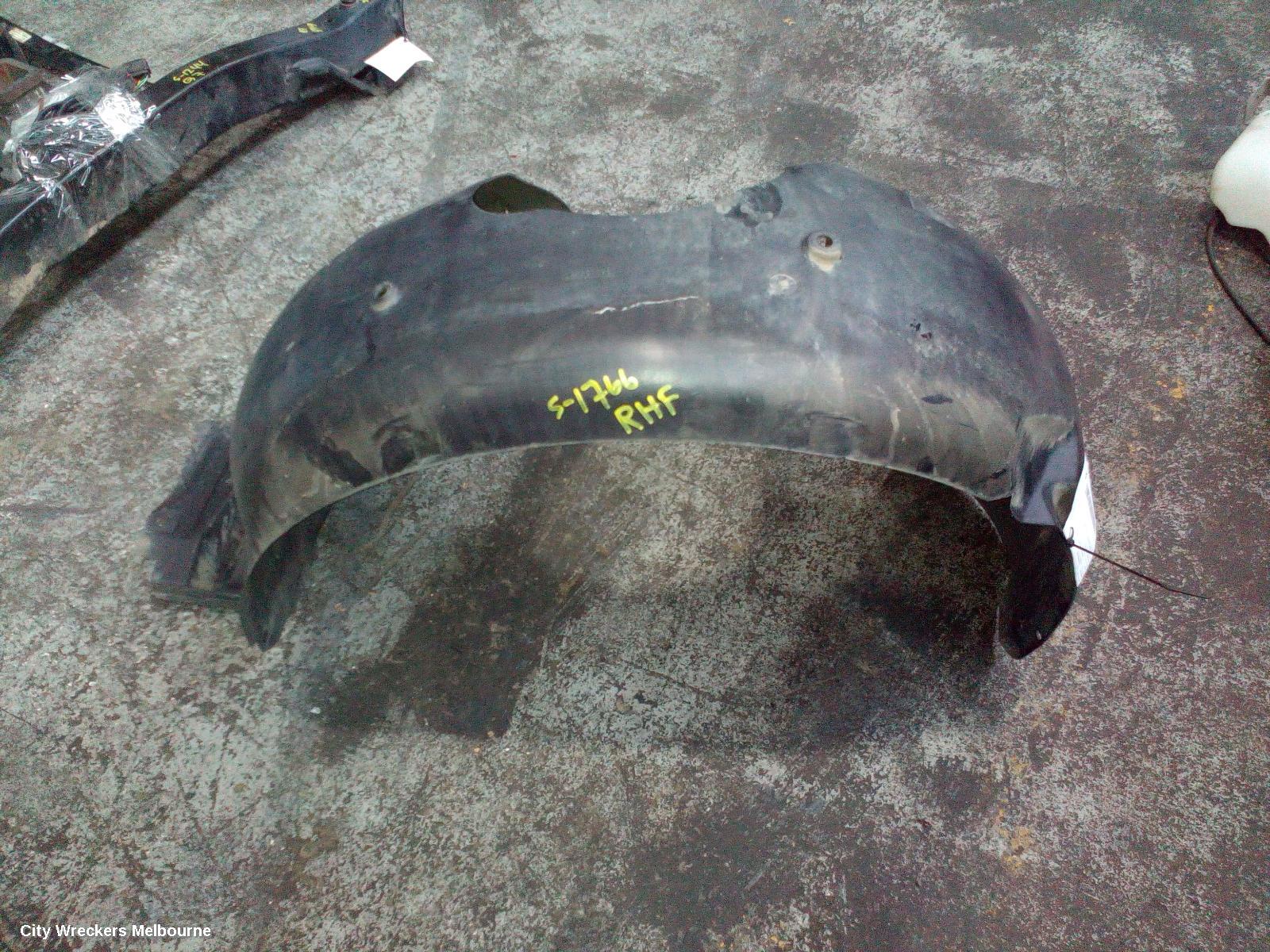 HOLDEN COMMODORE RIGHT GUARD LINER, VE, FRONT, 08/2006 - 04/2013 - Image 1