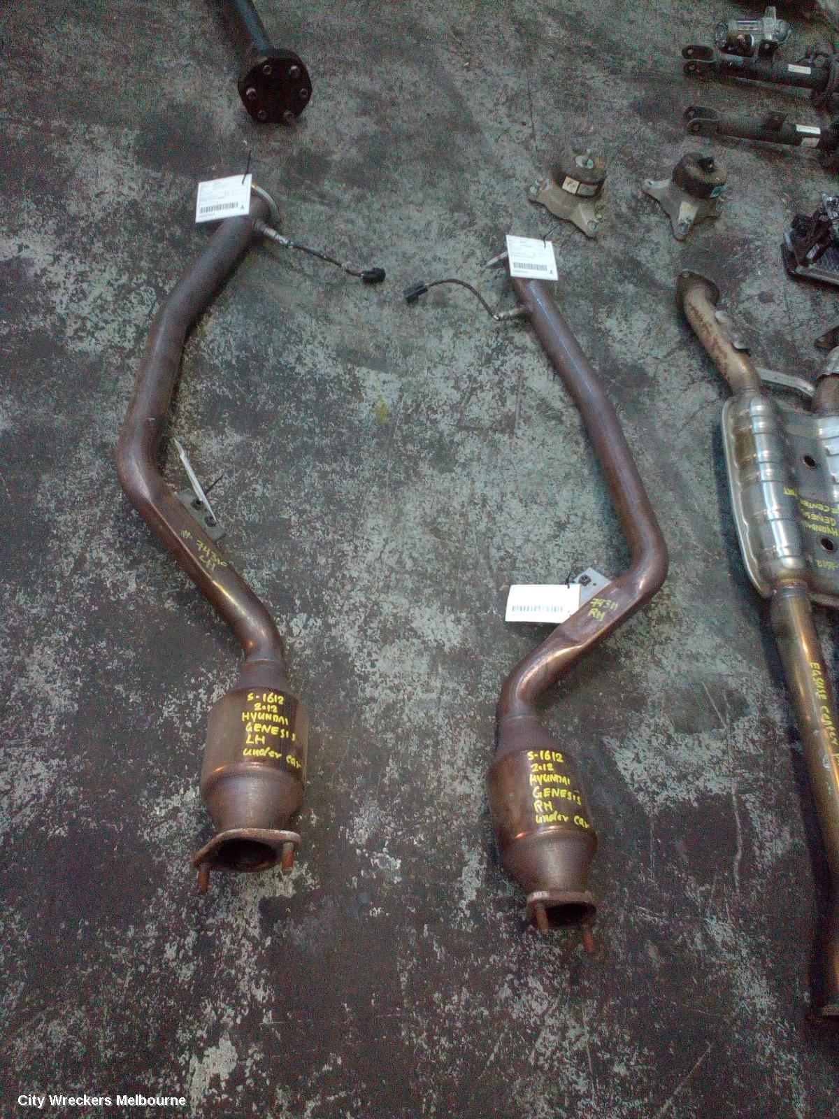 HYUNDAI GENESIS CATALYTIC CONVERTER, MANIFOLD-CAT TYPE, 3.8, PETROL, RH SIDE, DH, 11/2014 - 01/2018 - Image 2