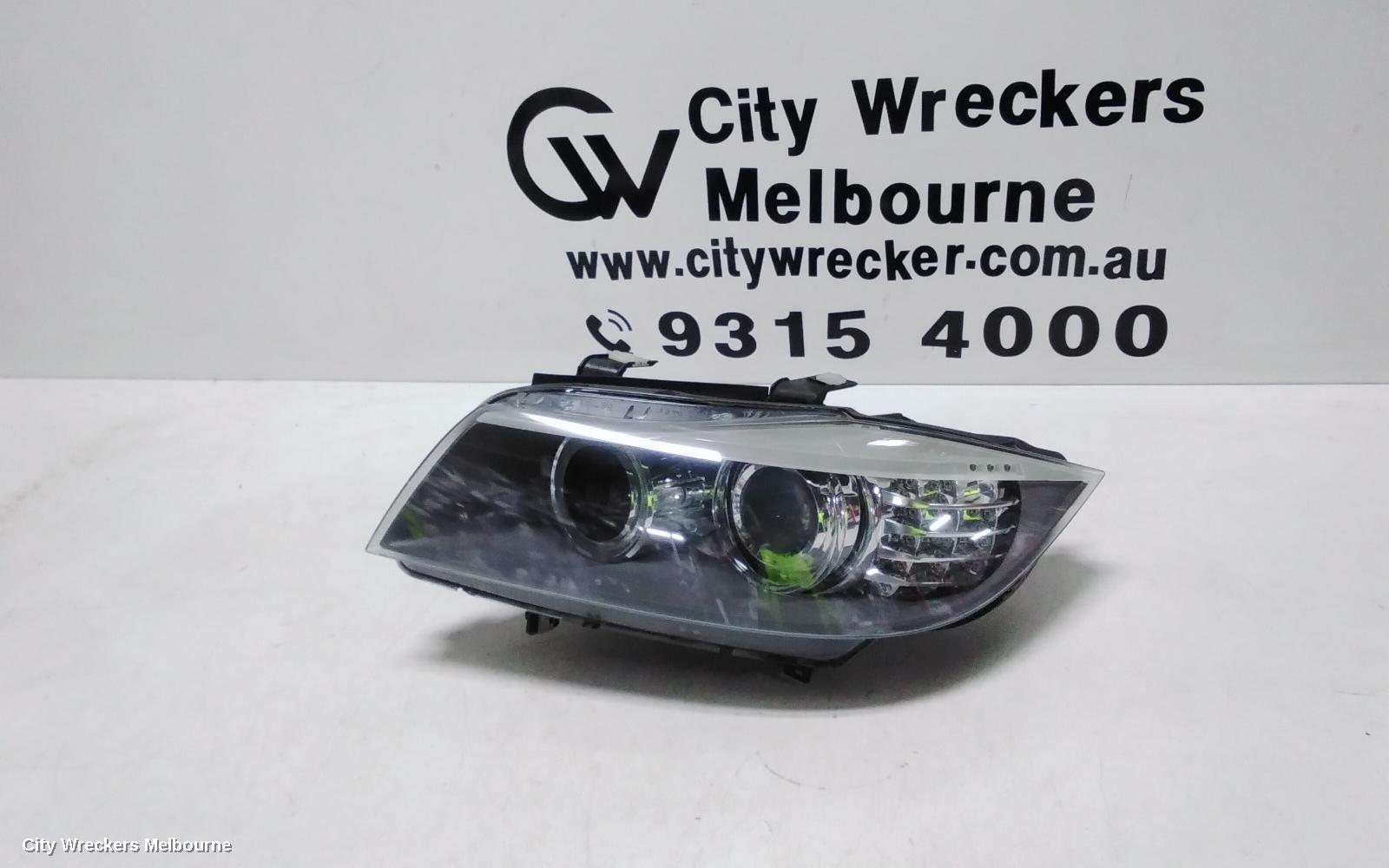 BMW 3 SERIES LEFT HEADLAMP, E90/E91, SEDAN/WAGON, BI-XENON, NON ADAPTIVE TYPE, 11/2008 - 09/2013 - Image 1