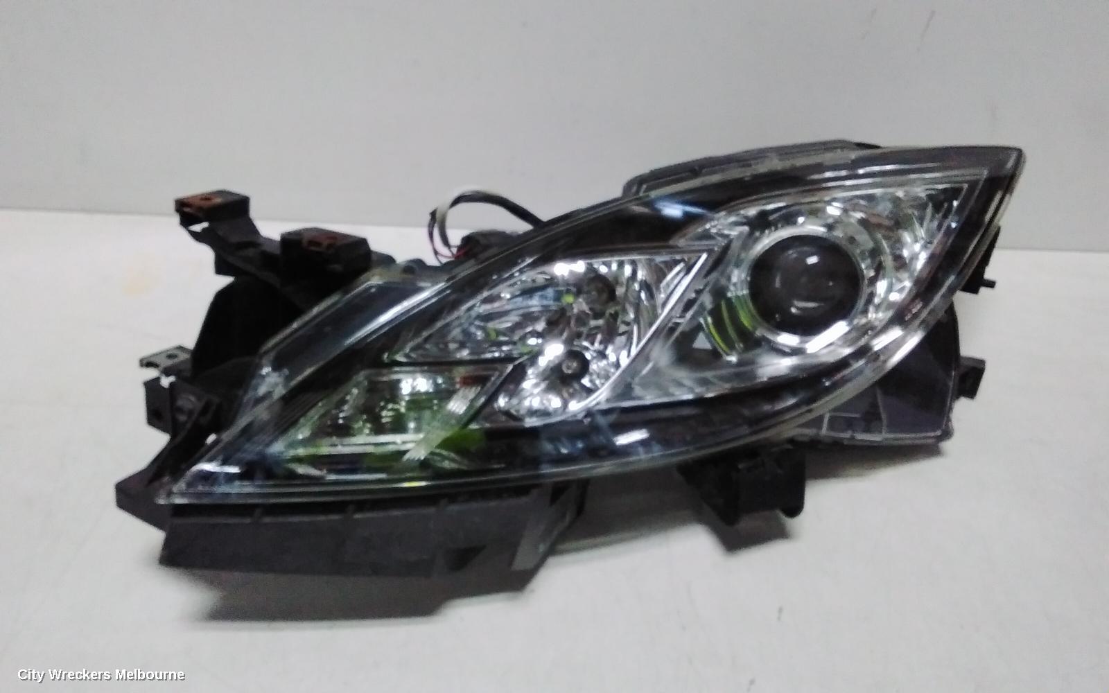 MAZDA 6 LEFT HEADLAMP, GH SII, XENON TYPE, LOW BEAM, BLACK INSERT, 03/2010 - 11/2012 - Image 3