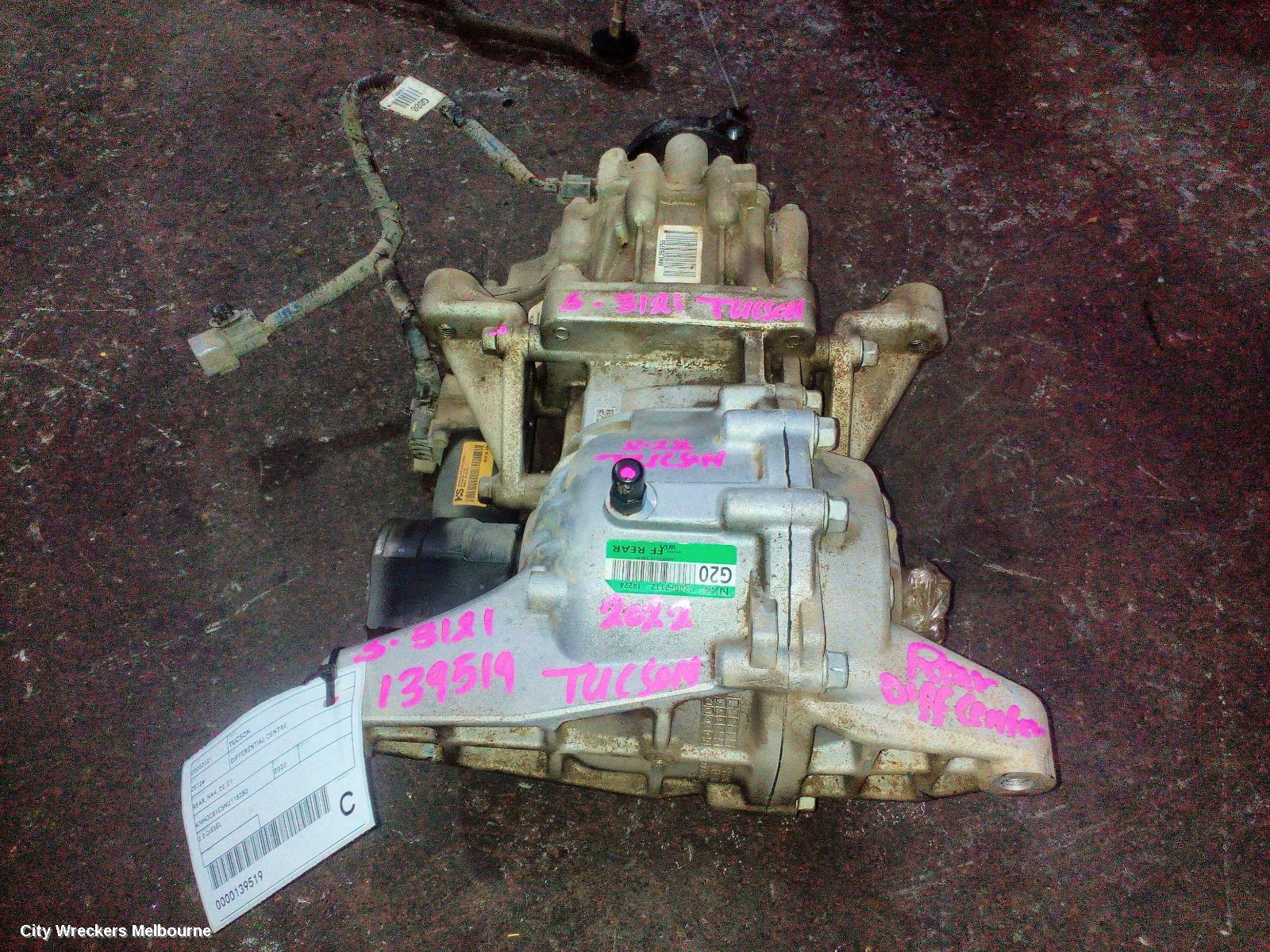 HYUNDAI TUCSON DIFFERENTIAL CENTRE, REAR, NX4, 02/2021 ONWARDS - Image 1