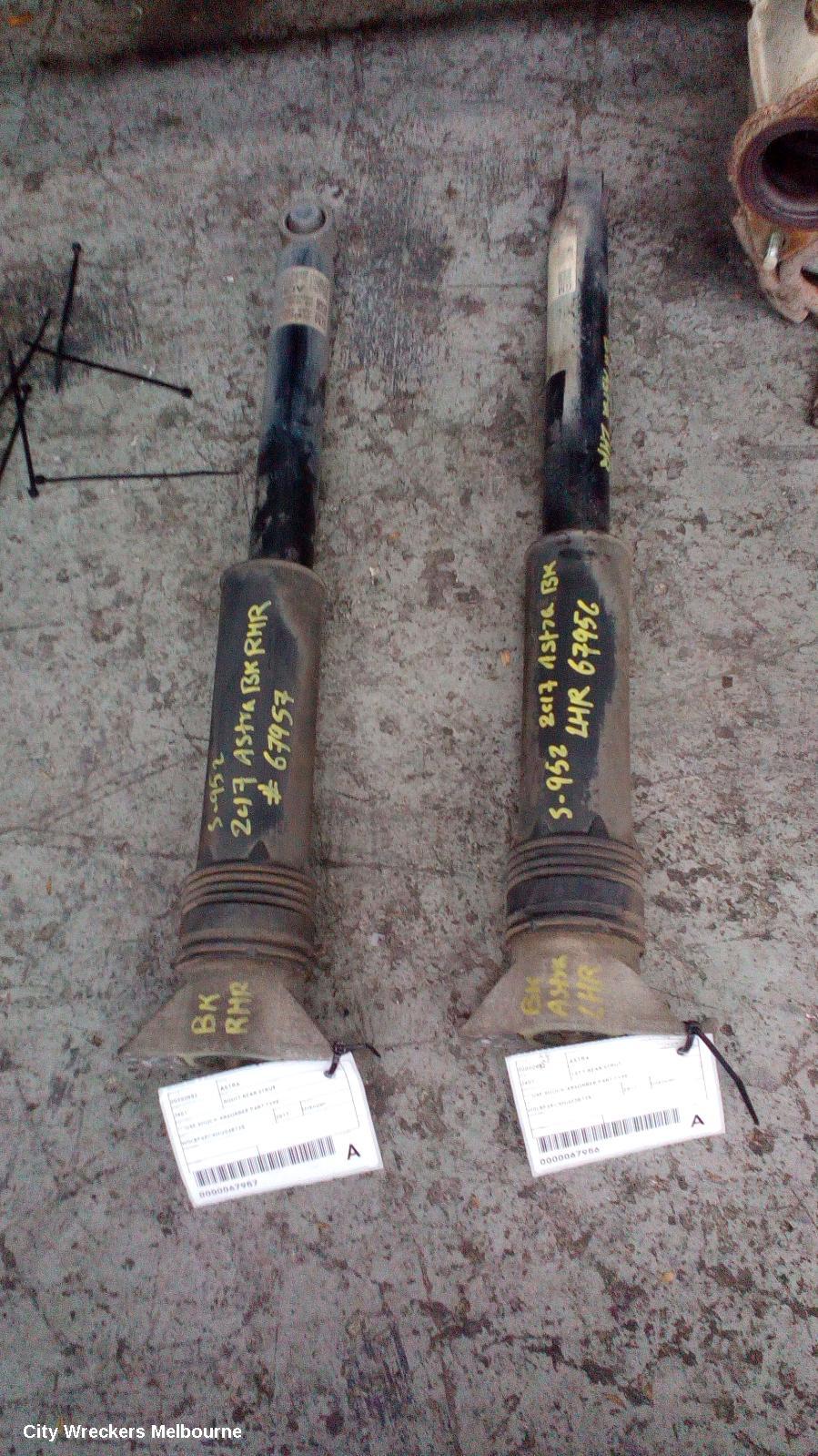 HOLDEN ASTRA RIGHT REAR STRUT, ***USE SHOCK ABSORBER PART TYPE*** - Image 3