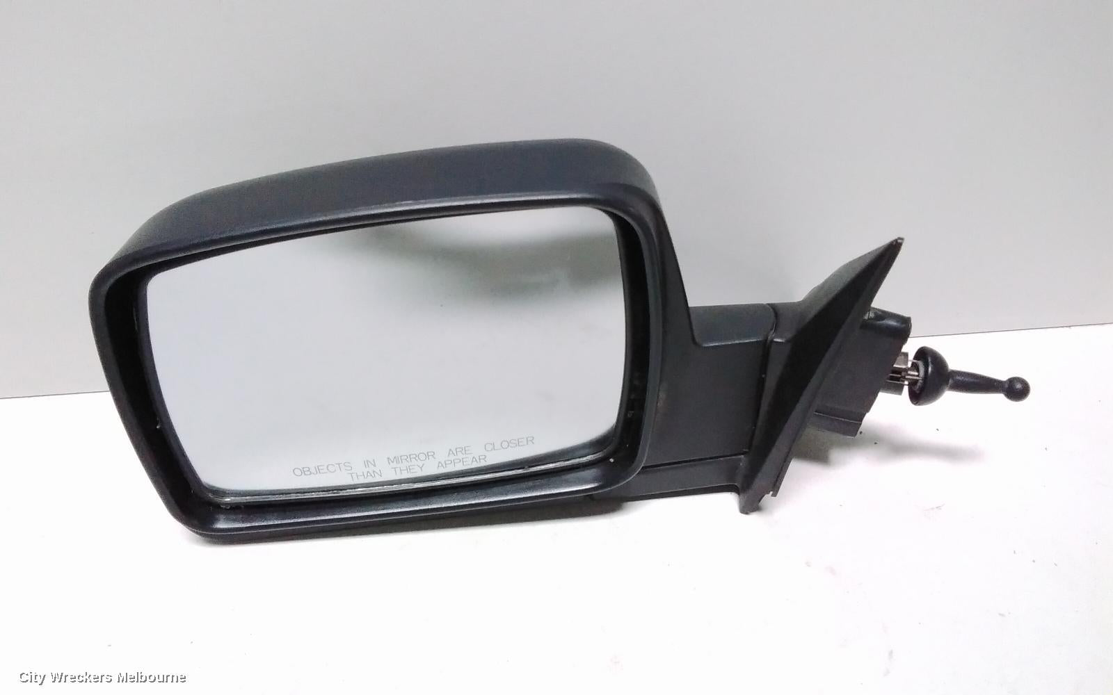 KIA PREGIO LEFT DOOR MIRROR, CT, MANUAL, SQUARE TYPE, 07/2004 - 01/2006 - Image 2
