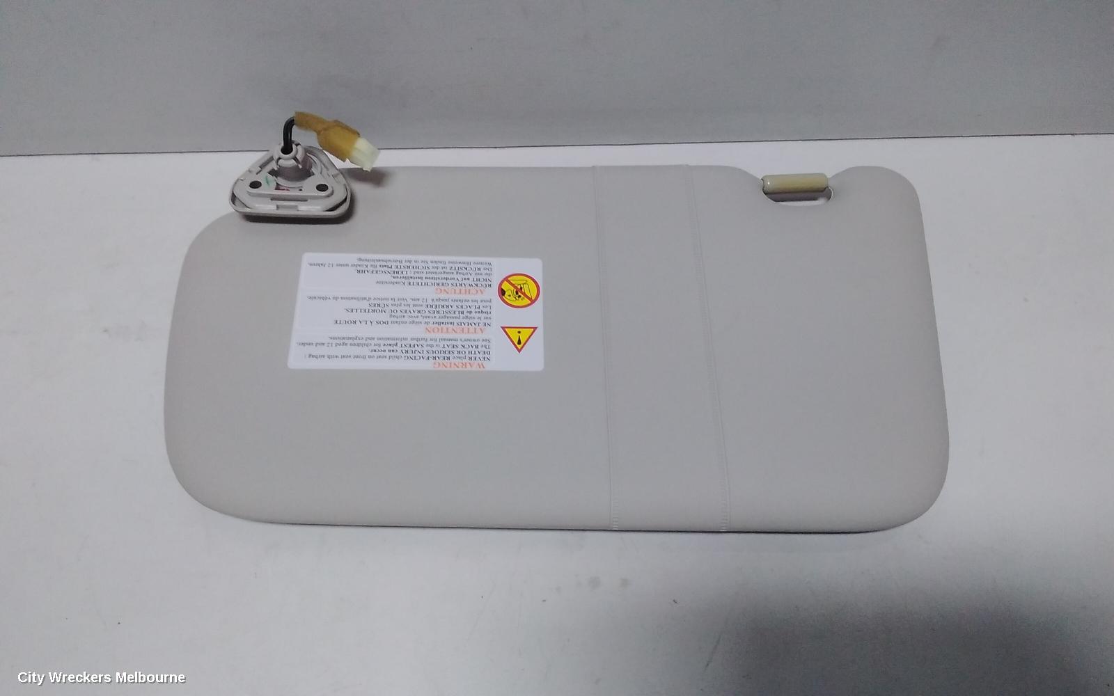 NISSAN PULSAR SUNVISOR, C12, LH SIDE, NON LAMP TYPE, HATCH, 05/2013 - 12/2016 - Image 3