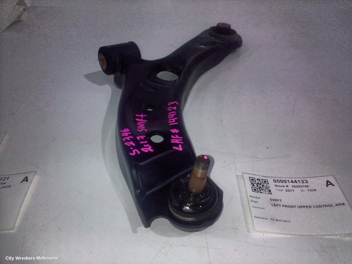 SUZUKI SWIFT LEFT FRONT UPPER CONTROL ARM, FZ, 02/2011 - 03/2017 - Image 1