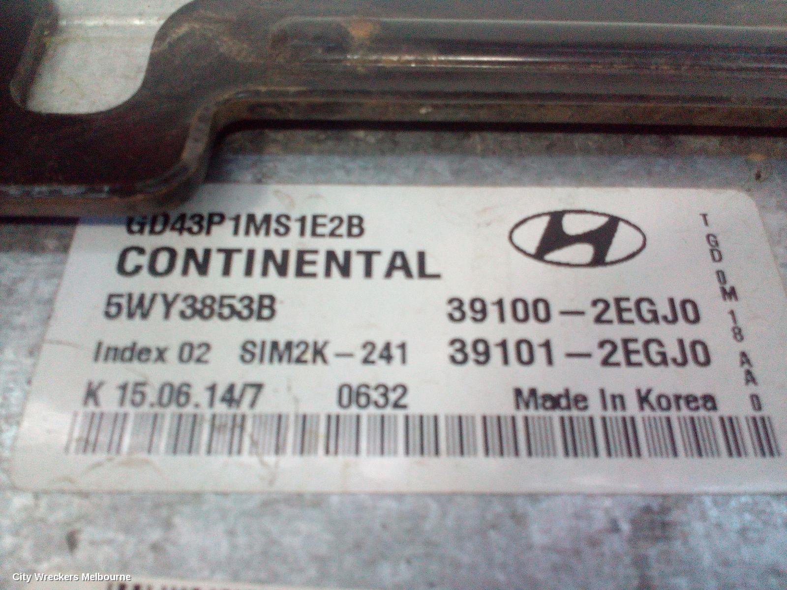 HYUNDAI I30 ECU, ENGINE ECU, 1.8, PETROL, AUTO T/M, ECU ONLY, GD, 03/2012 - 02/2017 - Image 3