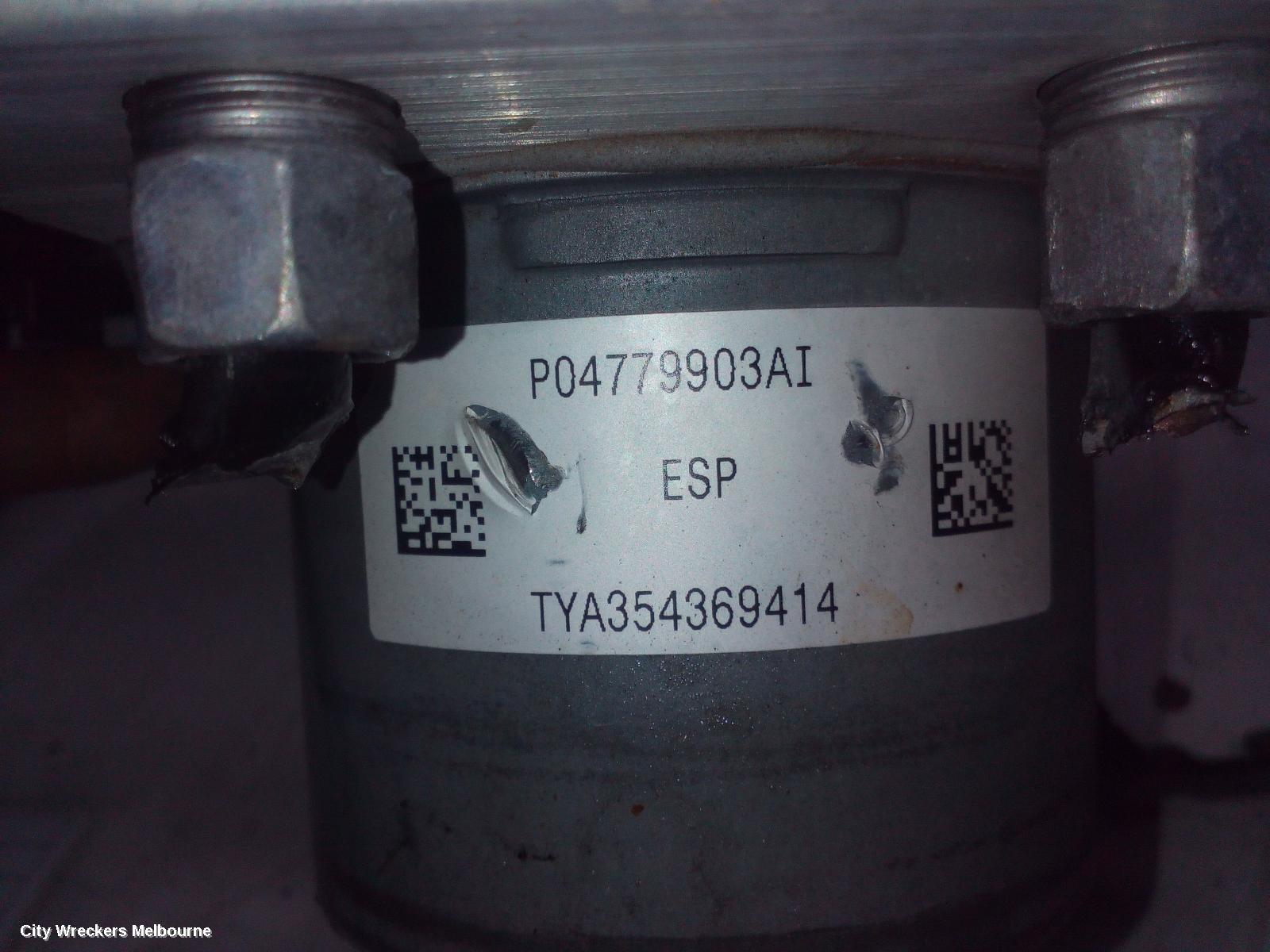 JEEP CHEROKEE ABS PUMP/MODULATOR, P/N 68225333AA, KL, 02/2014 - 11/2022 - Image 3