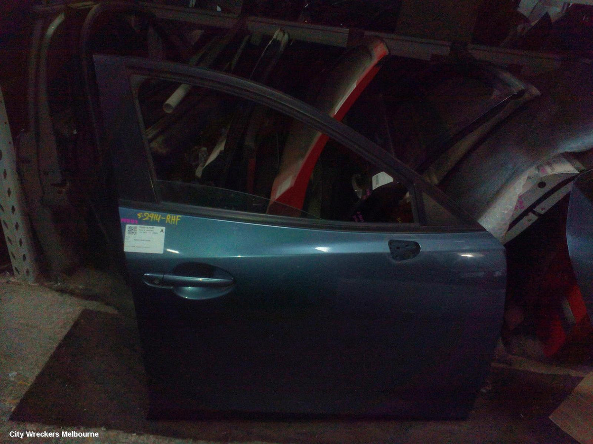 MAZDA 3 RIGHT FRONT DOOR, BM-BN, SEDAN/HATCH, 11/2013 - 02/2019 - Image 1