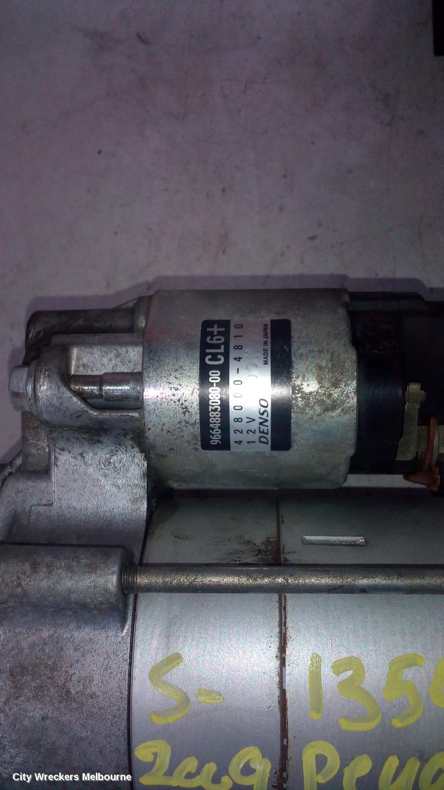 PEUGEOT 407 STARTER, DIESEL, 2.7, DENSO, 07/2006 - 12/2011 - Image 2