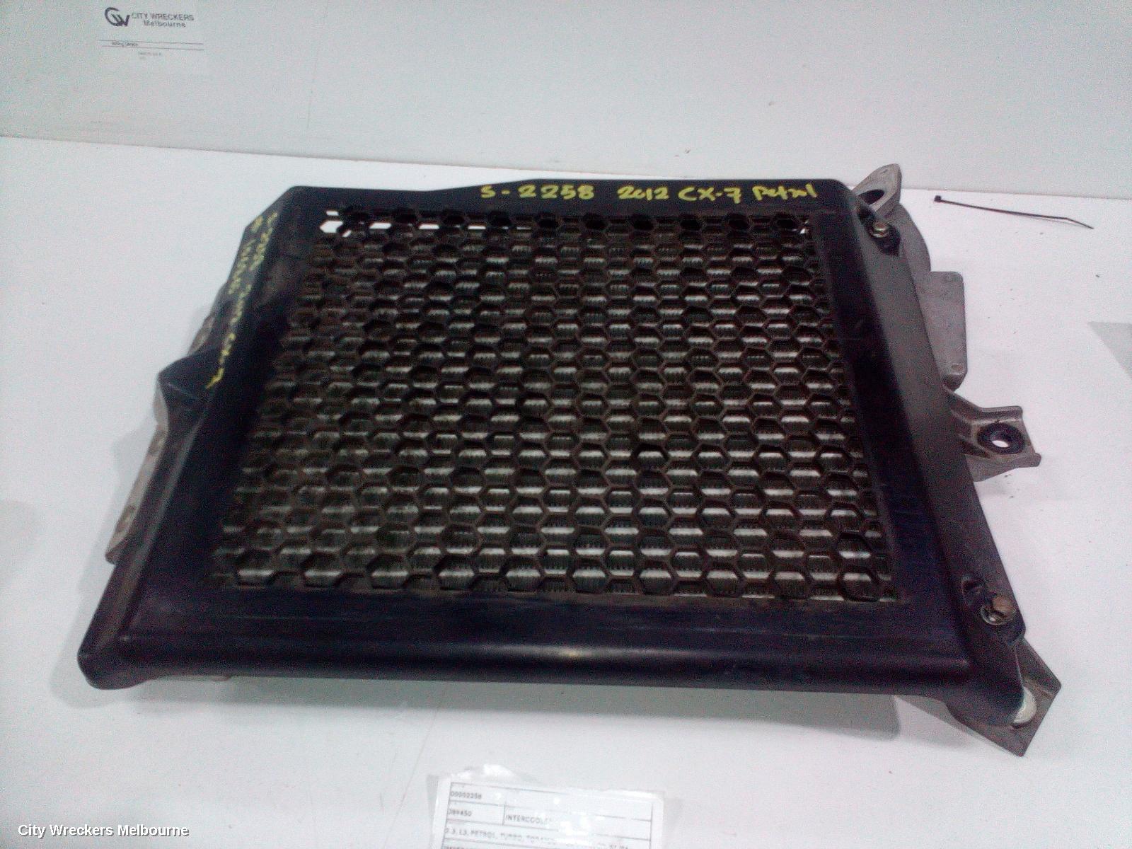 MAZDA CX7 INTERCOOLER, 2.3, L3, PETROL, TURBO, TOP MOUNTED TYPE, ER, 11/2006 - 02/2012 - Image 1