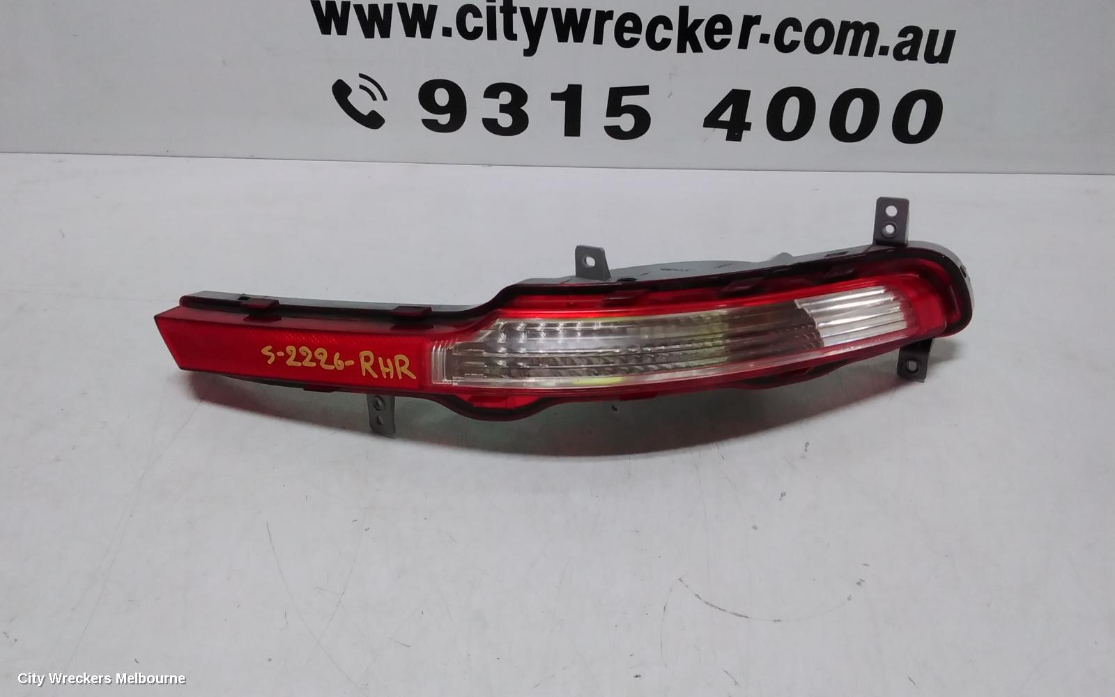 KIA SPORTAGE RIGHT TAILLIGHT, SL, BUMPER REFLECTOR, 05/2010 - 05/2013 - Image 3