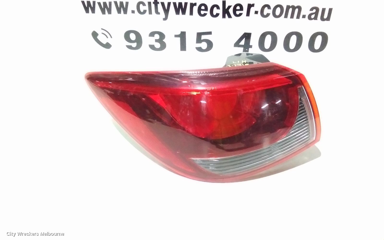MAZDA 2 LEFT TAILLIGHT, DJ, HATCH, HALOGEN TYPE, 09/2014 ONWARDS - Image 3
