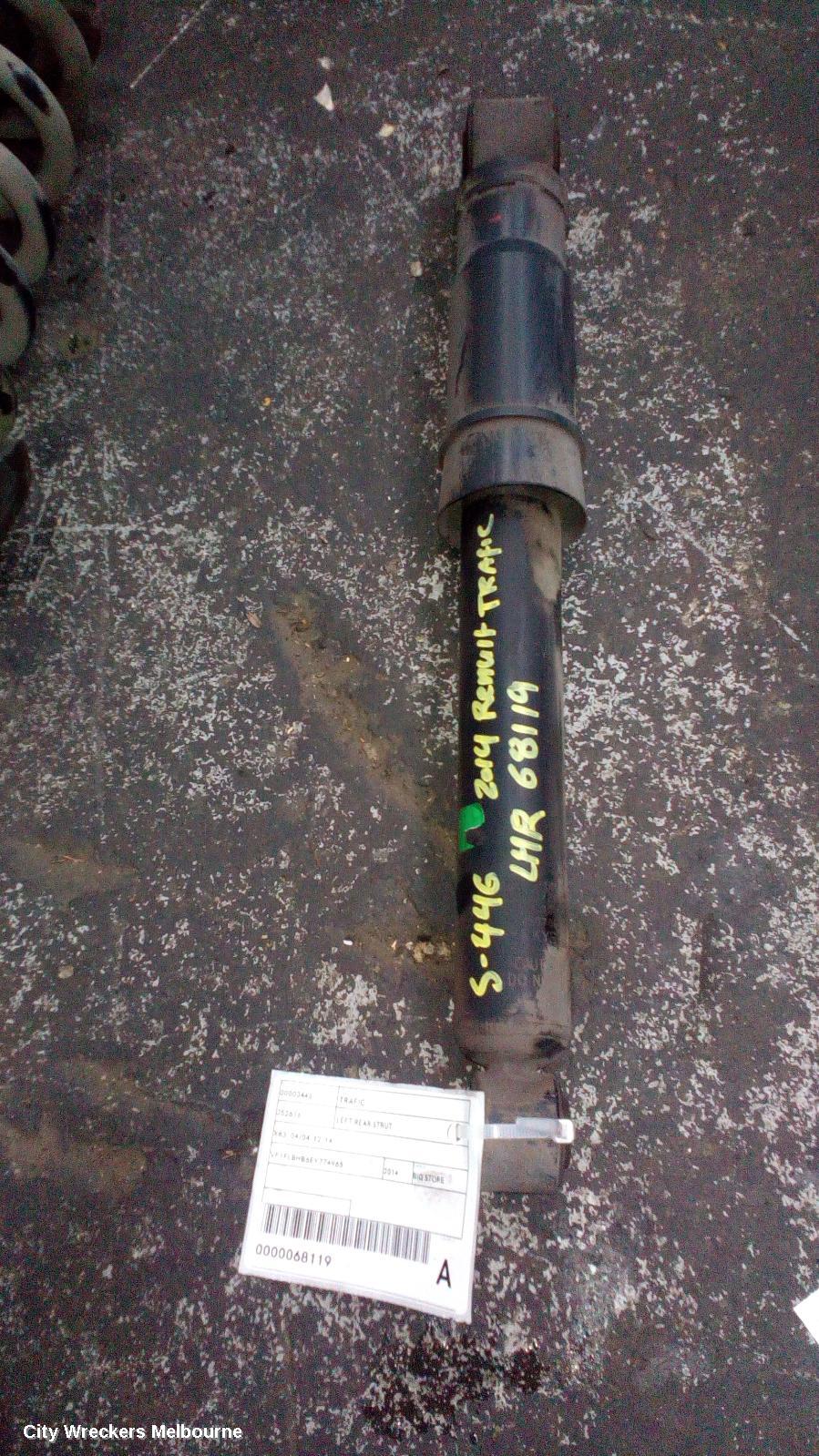 RENAULT TRAFIC LEFT REAR STRUT, X83, 04/2004 - 12/2014 - Image 1