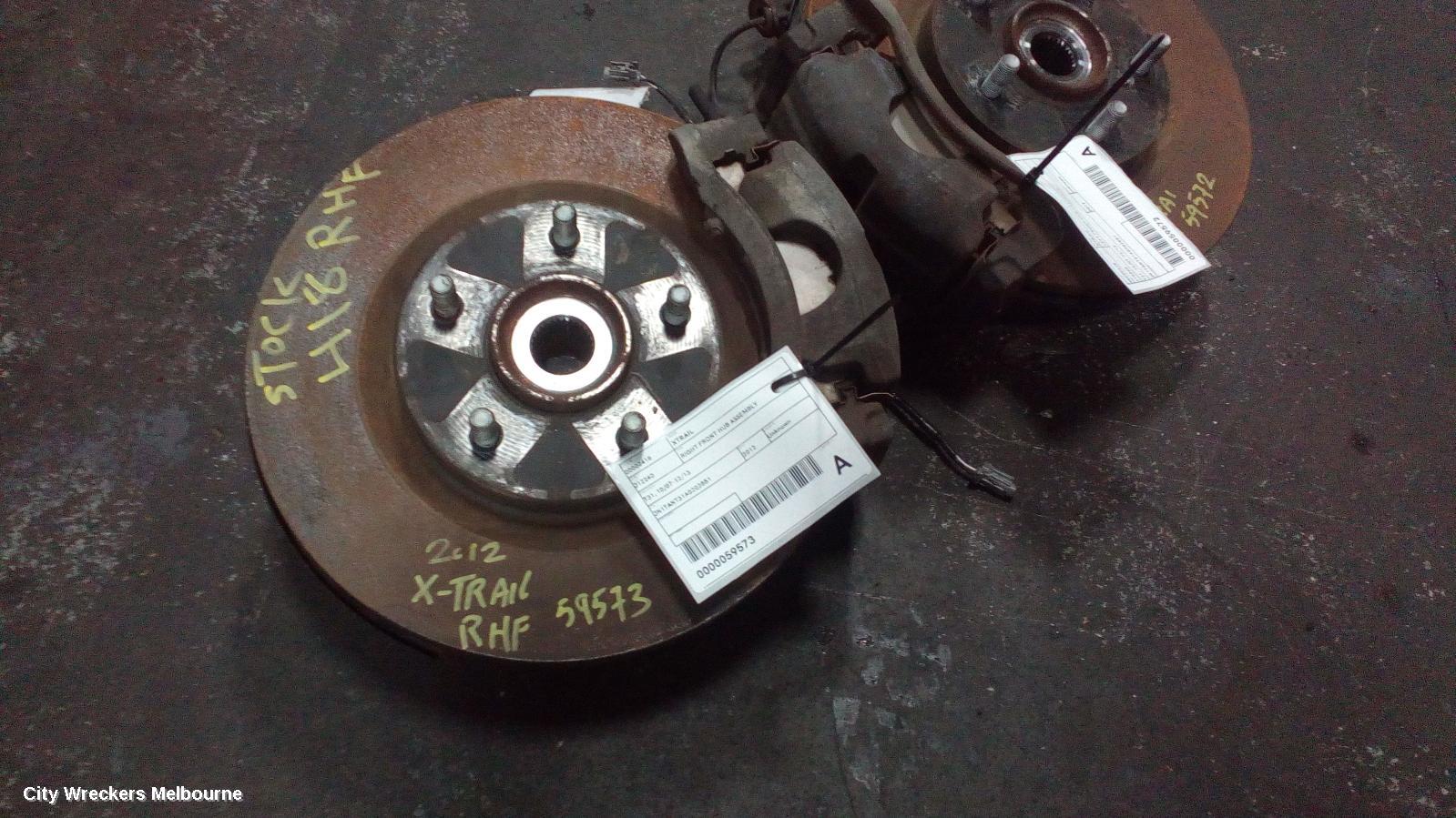 NISSAN XTRAIL RIGHT FRONT HUB ASSEMBLY, T31, 10/2007 - 12/2013 - Image 3