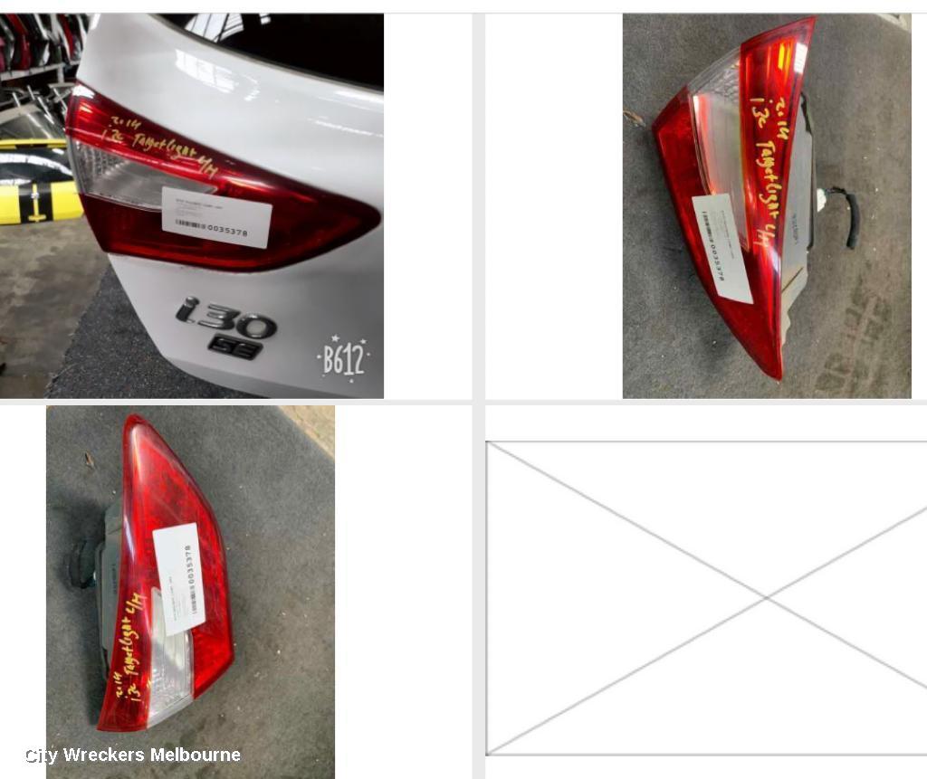 HYUNDAI I30 REAR GARNISH, TAILGATE LAMP (LH SIDE), GD, 3DR/5DR HATCH, 03/2012 - 02/2017 - Image 1