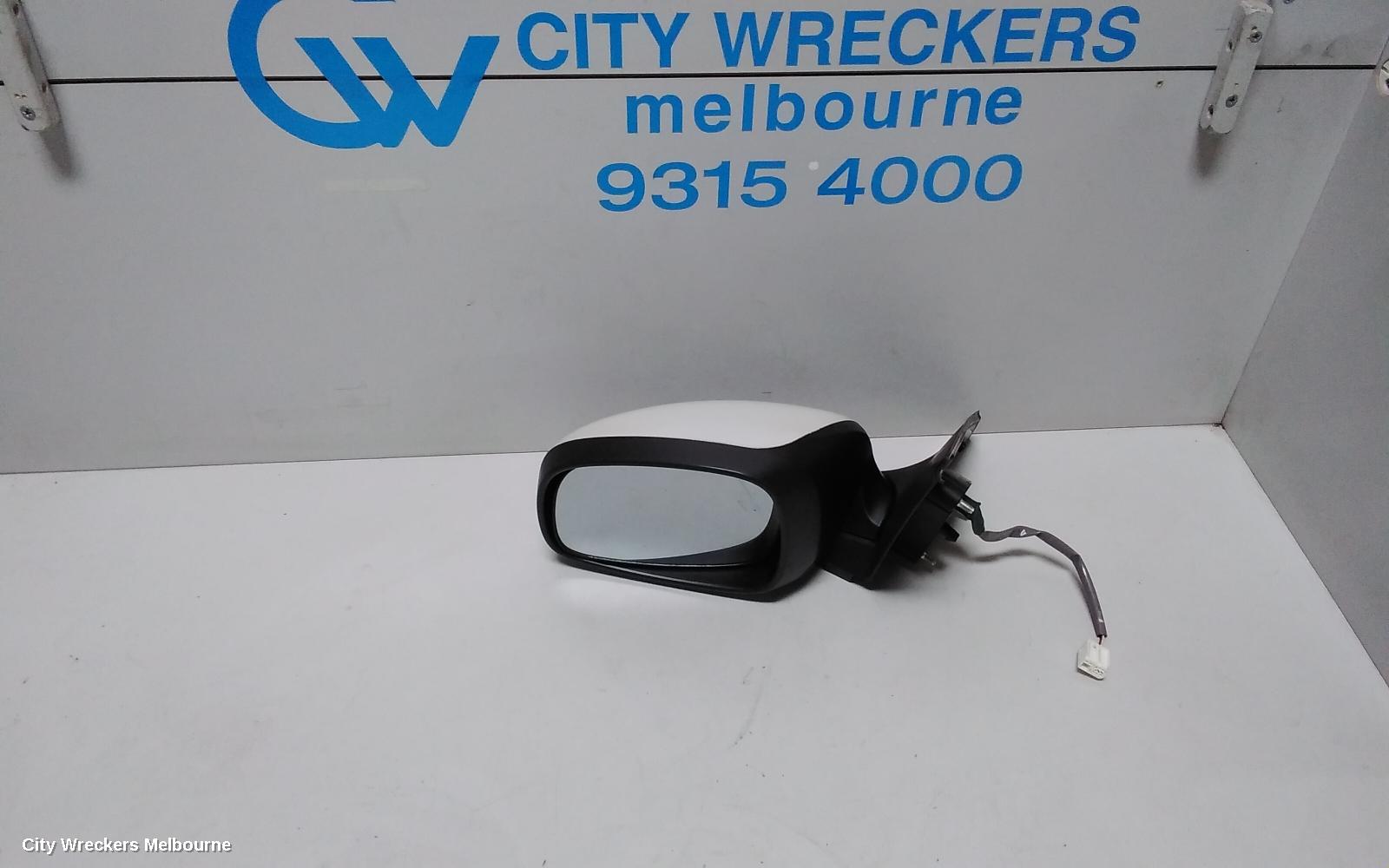 SUZUKI SWIFT RIGHT DOOR MIRROR, RS415/RS416, NON INDICATOR, 3 WIRE TYPE, MIRROR ON HEAD #011115, 09/2004 - 02/2011 - Image 1