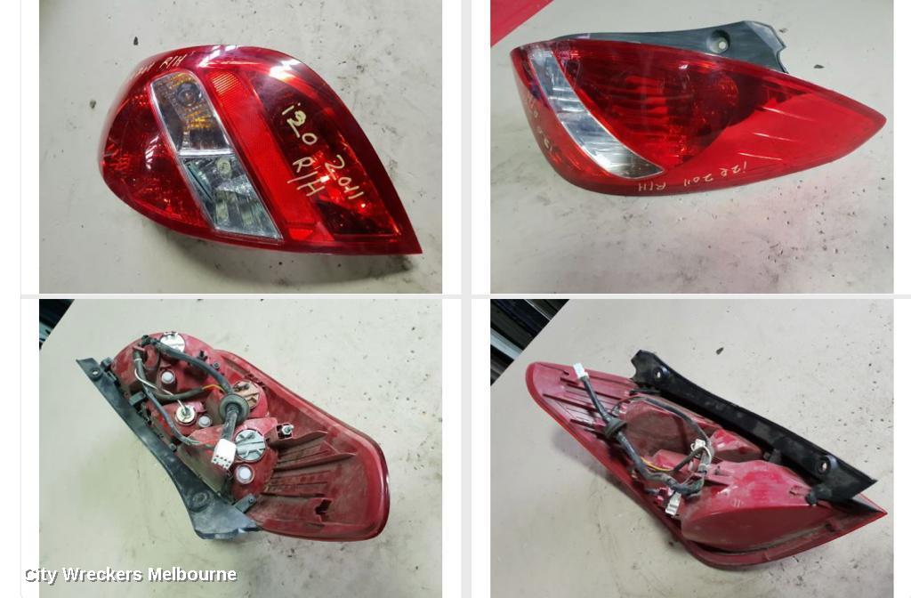 HYUNDAI I20 RIGHT TAILLIGHT, PB, 07/2010 - 03/2012 - Image 1