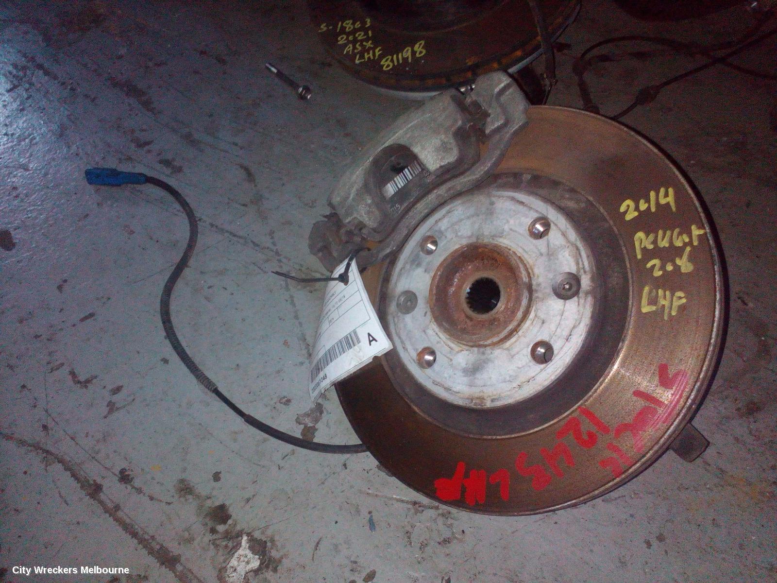 PEUGEOT 208 LEFT FRONT HUB ASSEMBLY, A9, 1.6, PETROL, VIN VF3C*5FS (88KW), 10/2012 - 05/2015 - Image 3