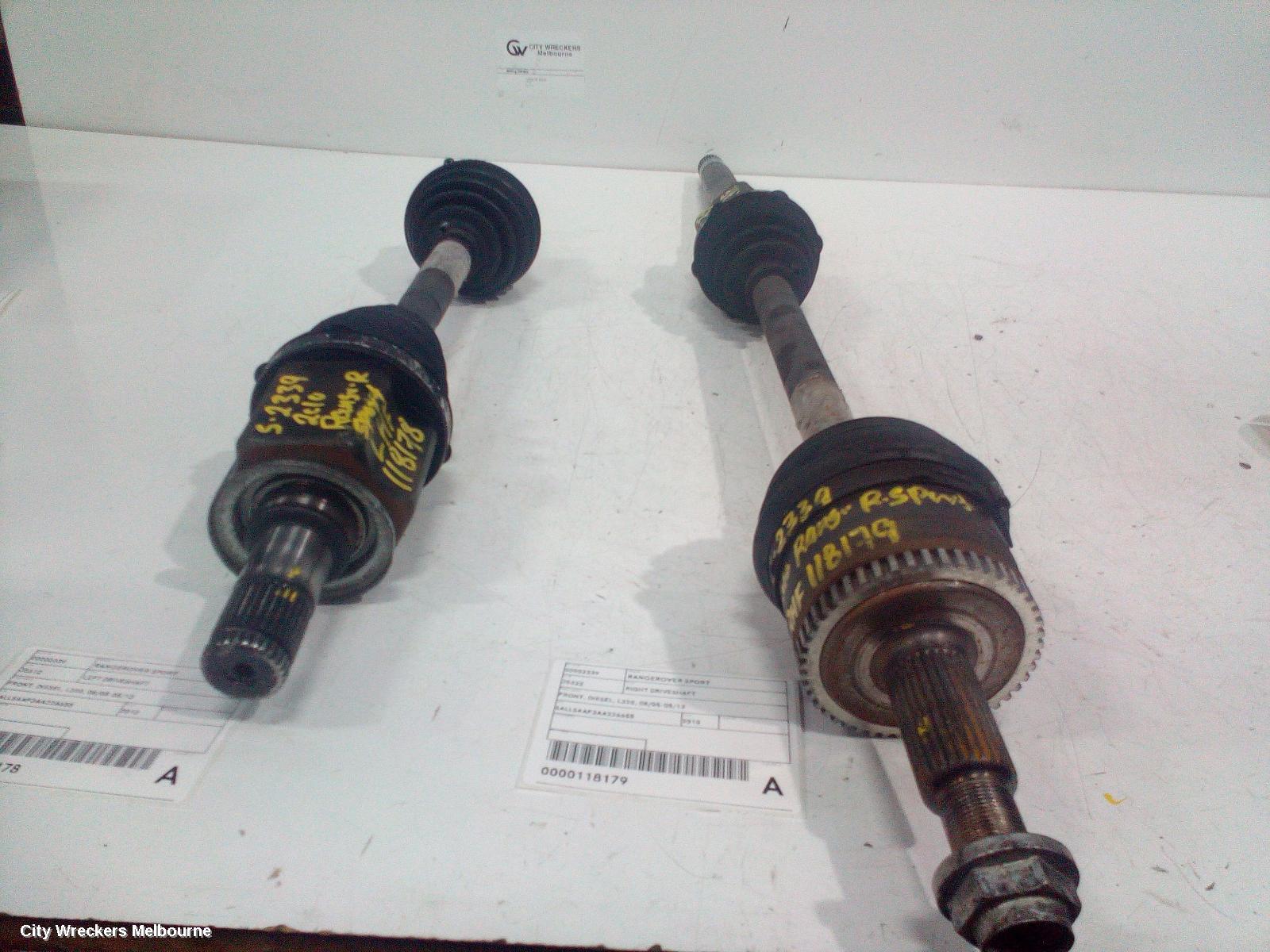 LAND ROVER RANGEROVER SPORT LEFT DRIVESHAFT, FRONT, DIESEL, L320, 08/2005 - 05/2013 - Image 3