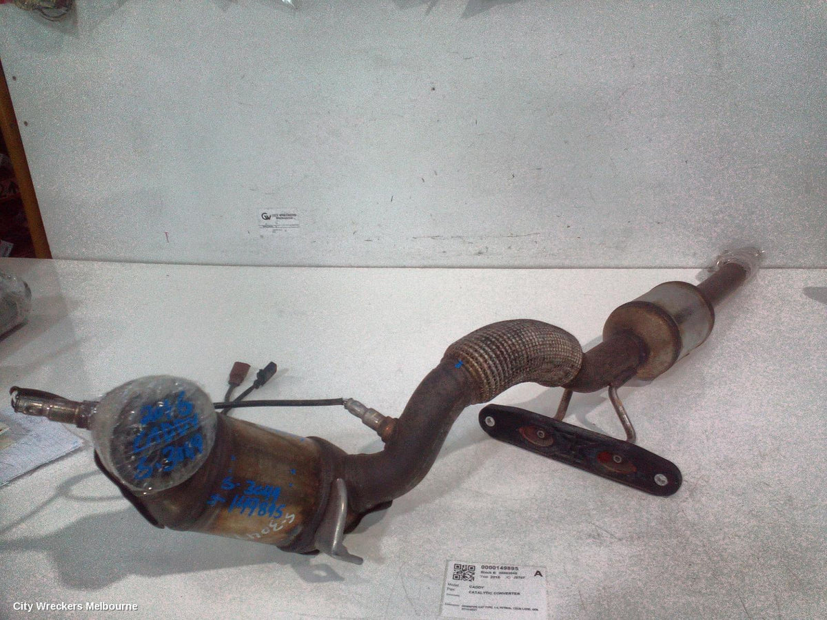 VOLKSWAGEN CADDY CATALYTIC CONVERTER, DOWNPIPE-CAT TYPE, 1.4, PETROL, CZCB CODE, 2KN, 07/2015 - 02/2021 - Image 2