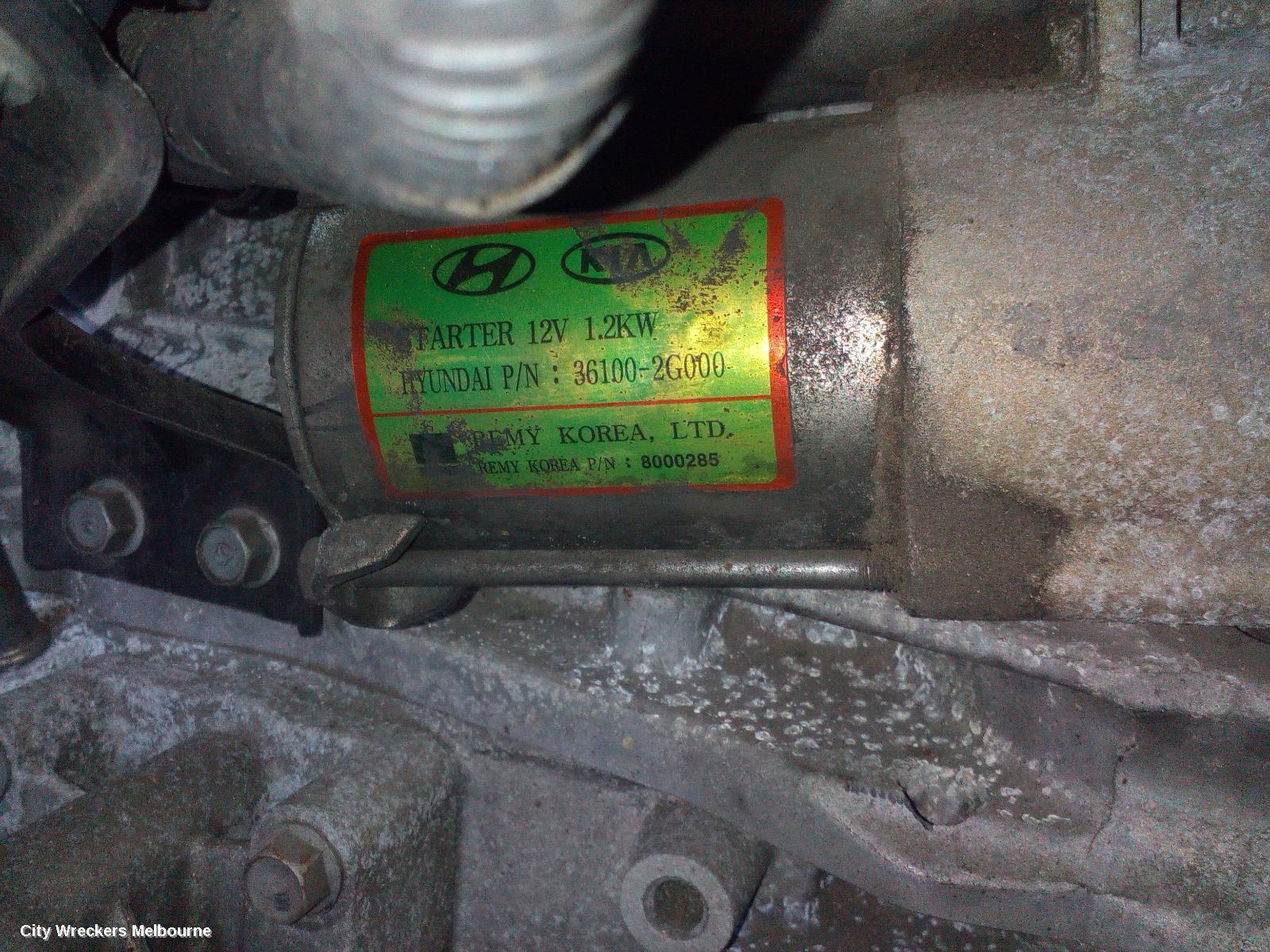 KIA CERATO STARTER, PETROL, 2.0, G4KD, TD, 10/2008 - 03/2013 - Image 2