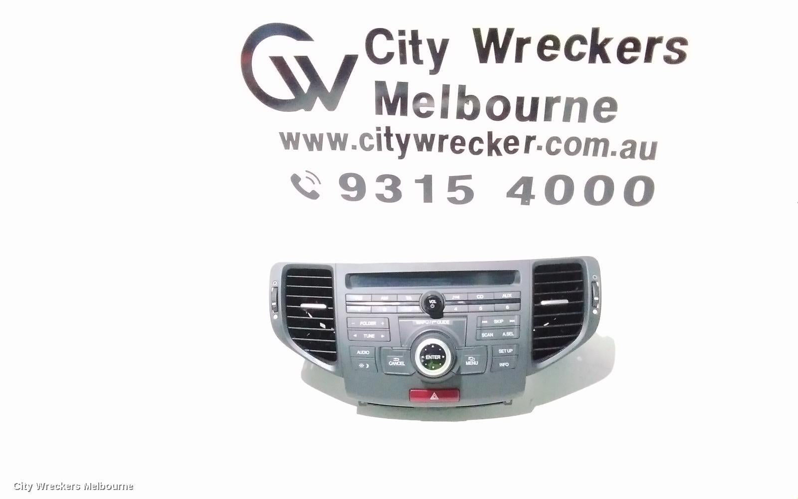 HONDA ACCORD, 8TH GENERATION 02/2008 - 04/2013, CENTRE AIRVENT WITH MMI CONTROL: 107043 - Image 1