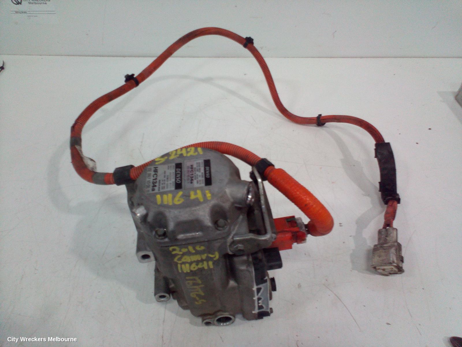 TOYOTA CAMRY A/C COMPRESSOR, AHV40, HYBRID, 12/2009 - 11/2011 - Image 2