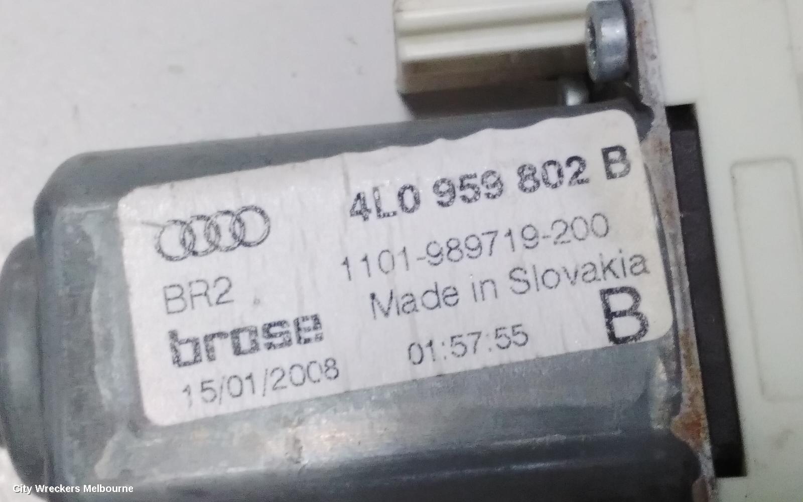 AUDI Q7 RIGHT FRONT WINDOW REG/MOTOR, 4L, 09/2006 - 08/2015 - Image 3