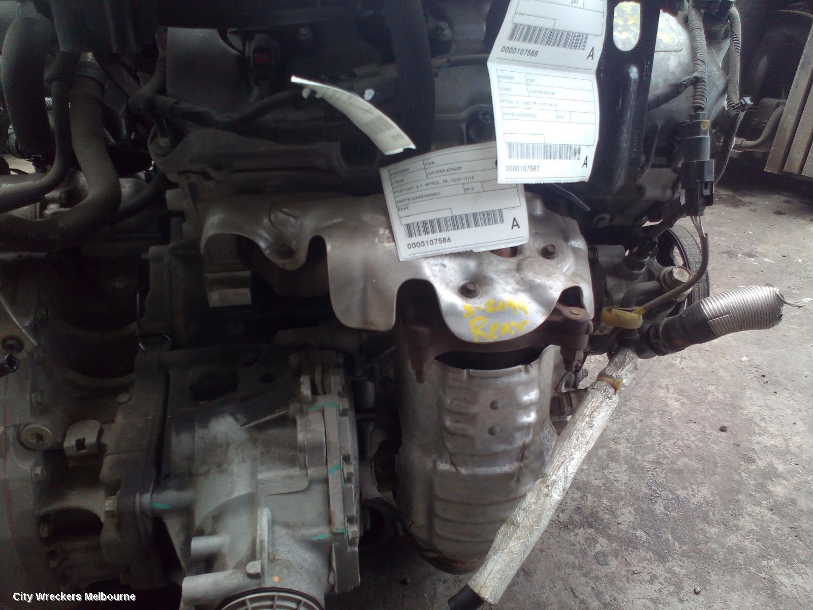 MAZDA CX9 CATALYTIC CONVERTER, BOLT ON CAT TYPE (TO MANIFOLD), 3.7, PETROL, REAR, TB, 12/2007 - 12/2015 - Image 1