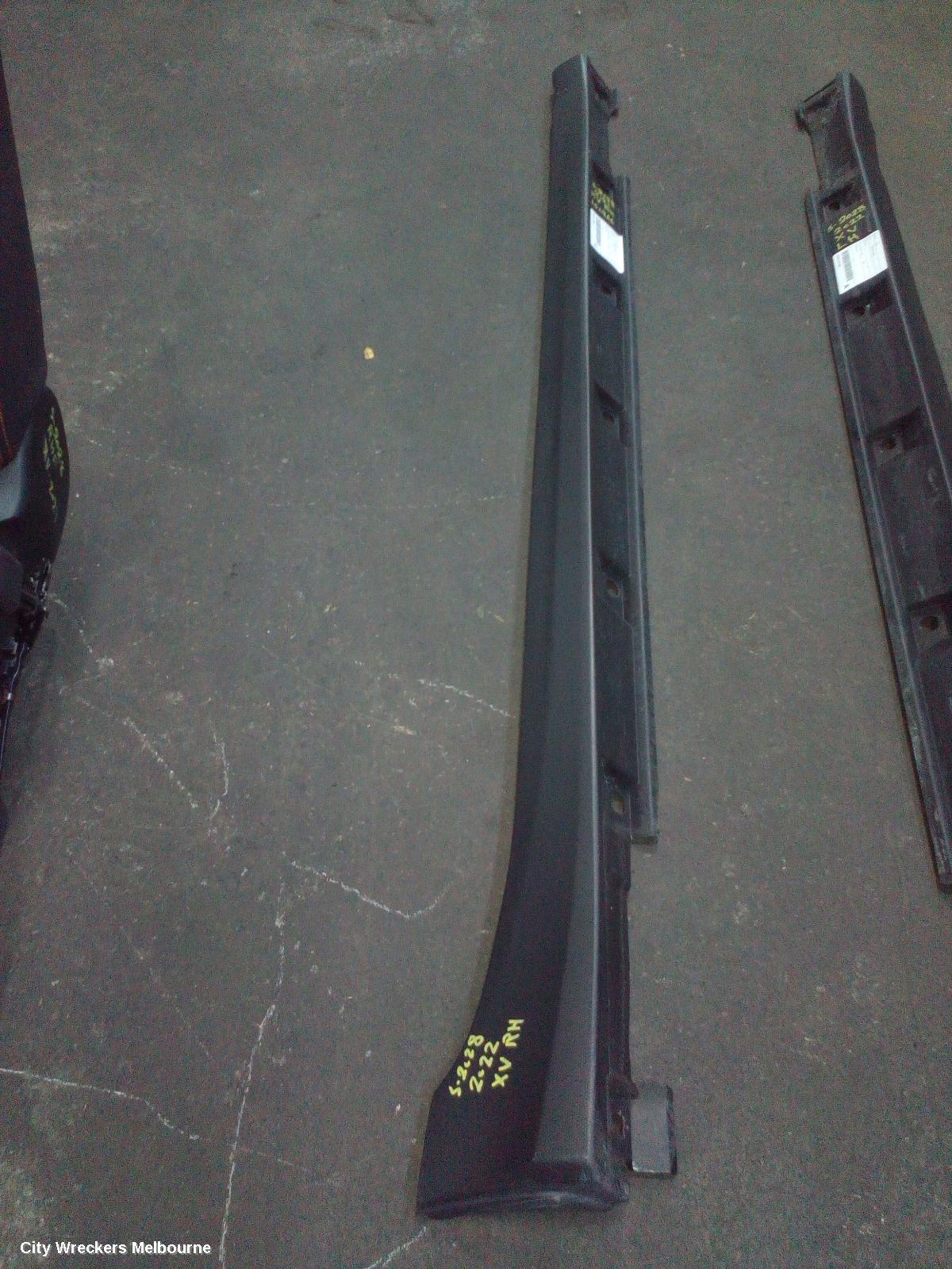 SUBARU XV SIDE STEP/SKIRT, G5X, 03/2017 - 06/2023 - Image 1