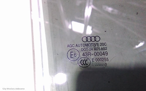 AUDI Q7 RIGHT REAR DOOR WINDOW, 4M, 07/2015 ONWARDS - Image 2