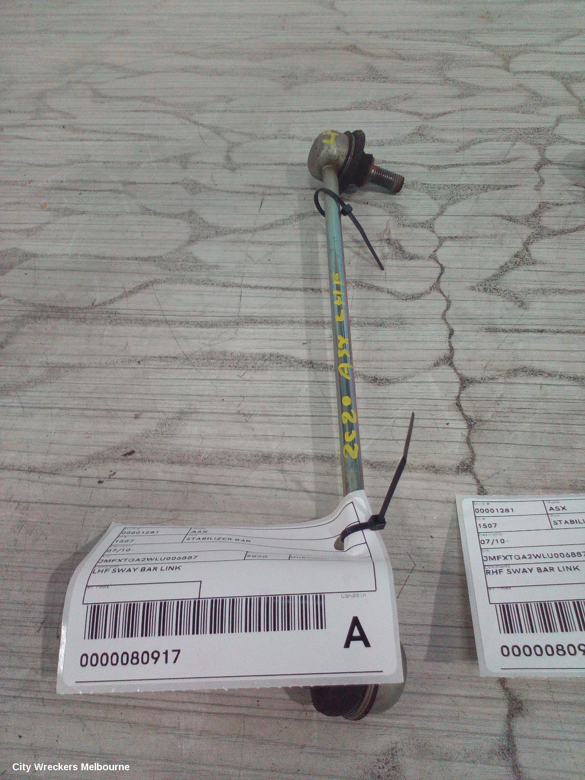 MITSUBISHI ASX STABILISER BAR, XA-XD, FRONT SWAY BAR LINK (LH SIDE), 05/2010 - 12/2024 - Image 1