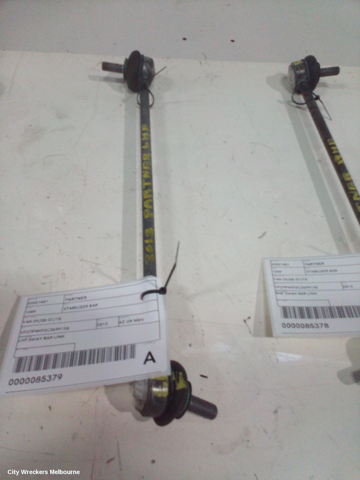 PEUGEOT PARTNER STABILISER BAR, VAN 09/2008 - 01/2015 - Image 2