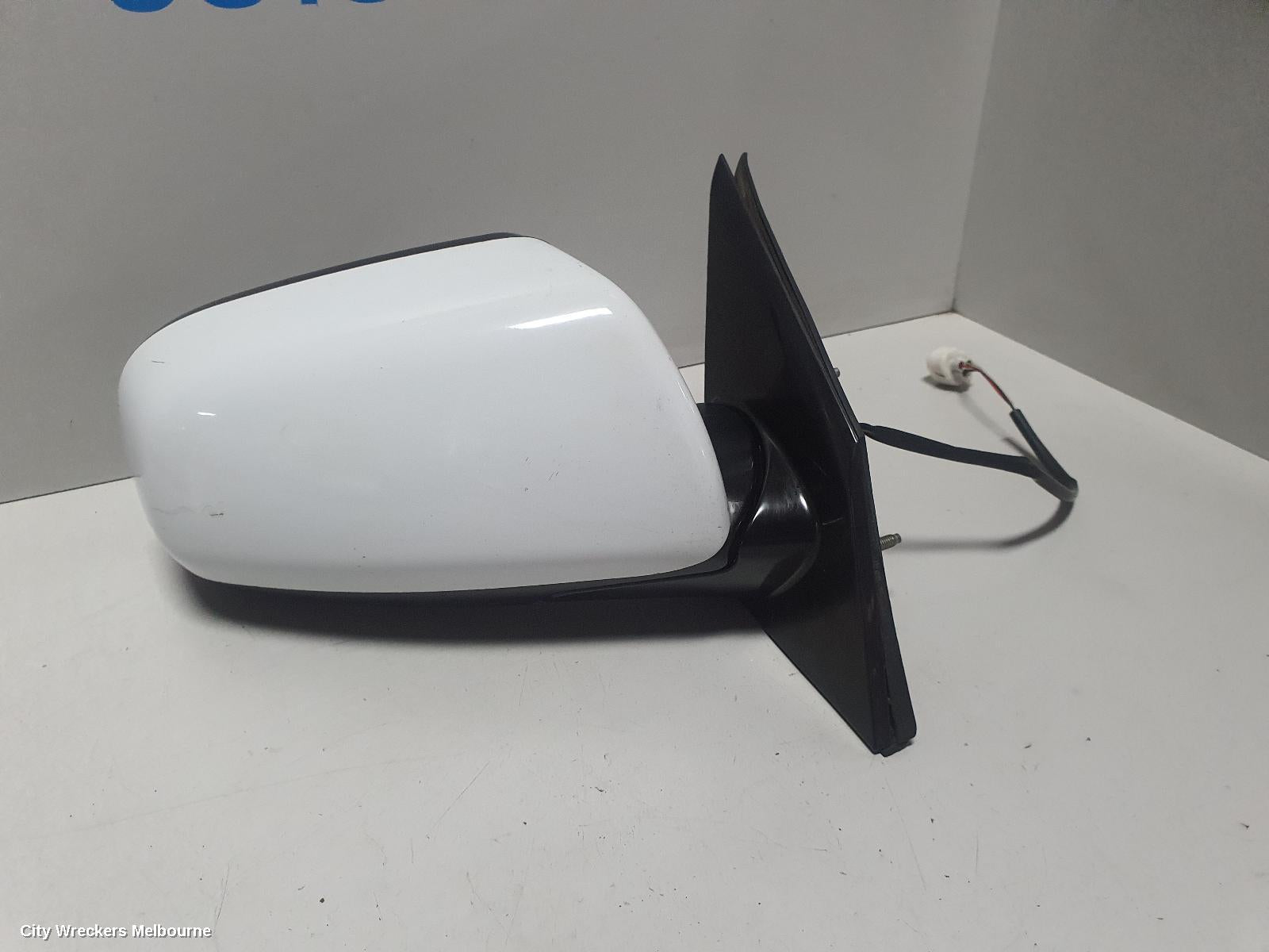 MITSUBISHI LANCER RIGHT DOOR MIRROR, CJ, NON INDICATOR, MANUAL FOLDING TYPE, 07/2007 - 06/2014 - Image 1