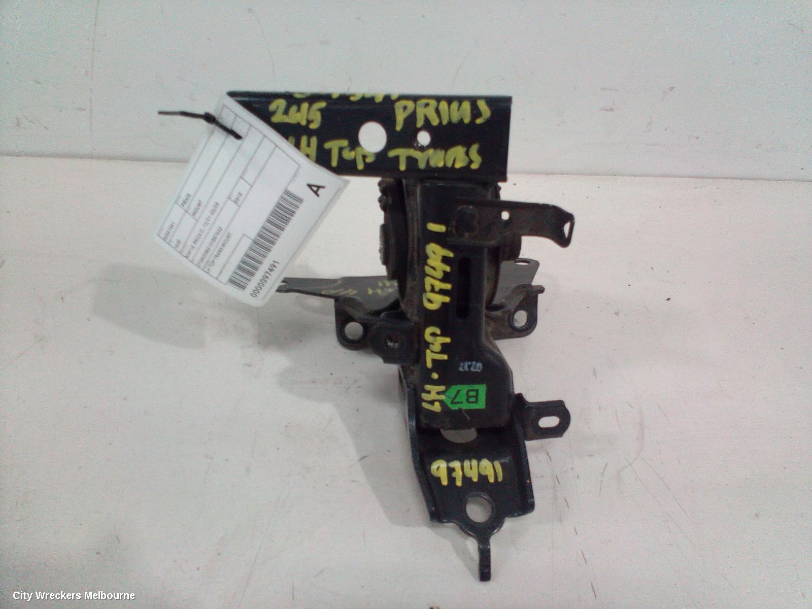 TOYOTA PRIUS MOUNT, NHP10, PRIUS C, 12/2011 - 03/2020 - Image 1