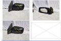 HOLDEN RODEO RIGHT DOOR MIRROR, RA, POWER, BLACK, 03/2003 - 10/2006 - Image 1